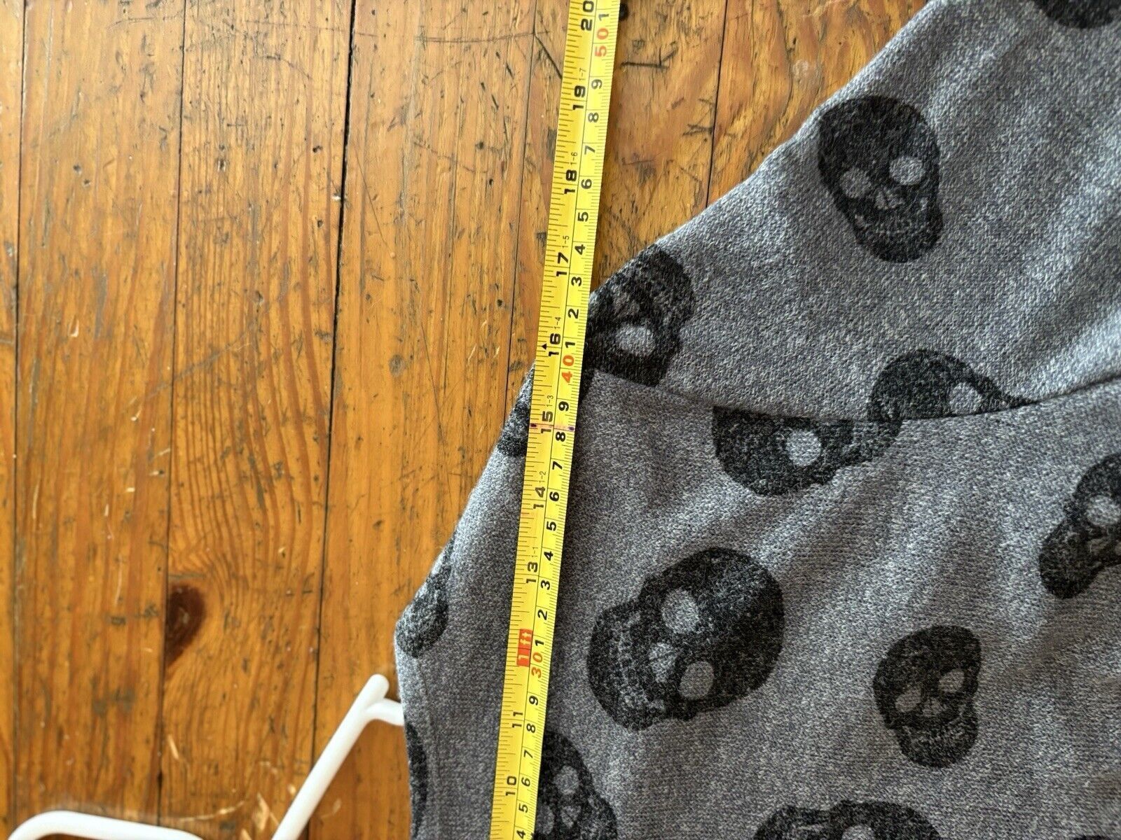 Hot Topic Hot Topic Skull Sweater Open Front Gray Black Small Size S / US 4 / IT 40 - 5 Thumbnail