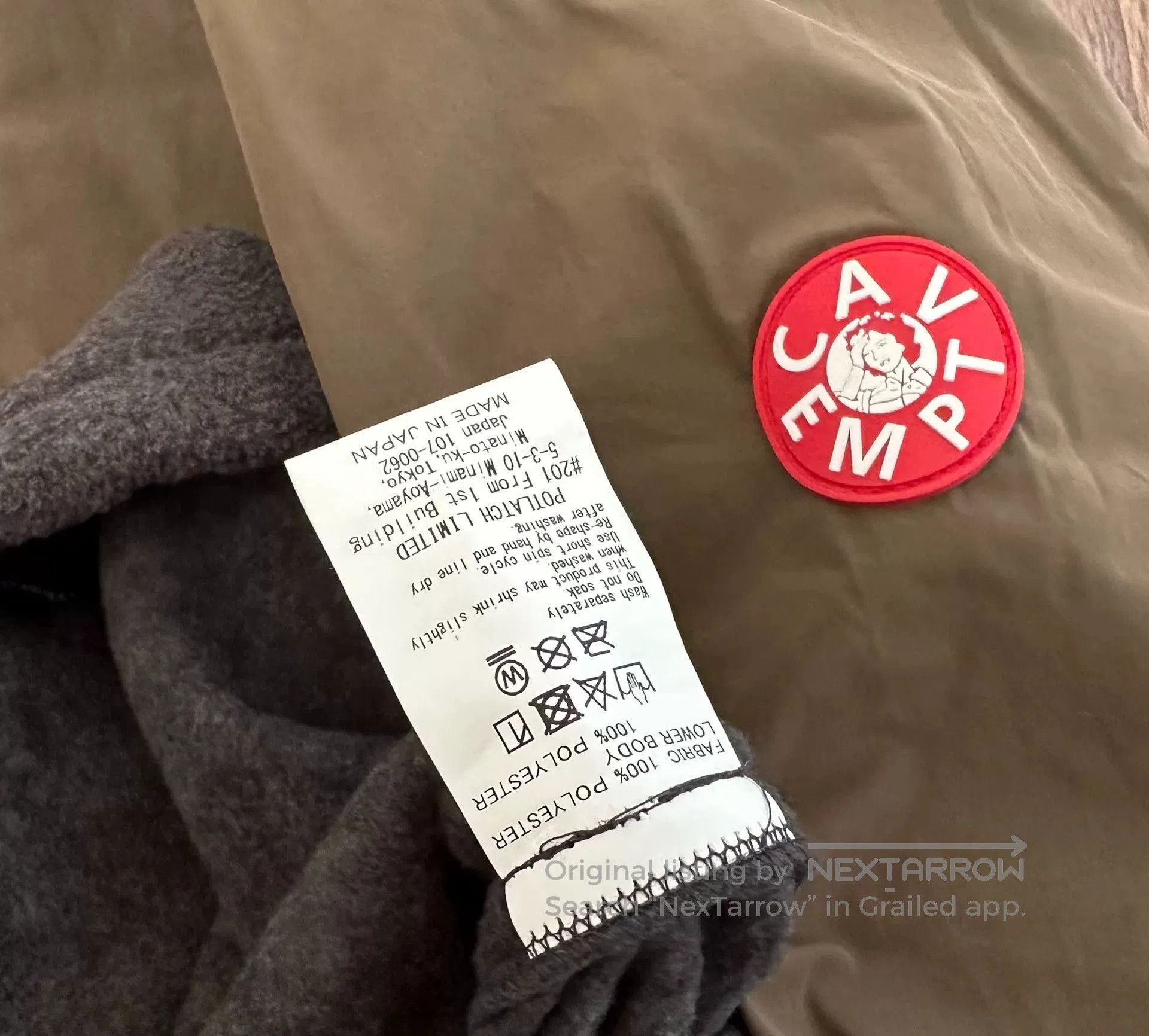 Cav Empt C.E CAVEMPT Desire Half Zip Jacket. Size US XL / EU 56 / 4 - 3 Thumbnail