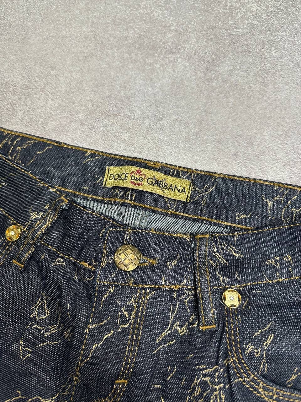 Vintage Vintage DG Dolce Gabbana All Over Print Jeans Sz28 Size US 28 / EU 44 - 6 Thumbnail