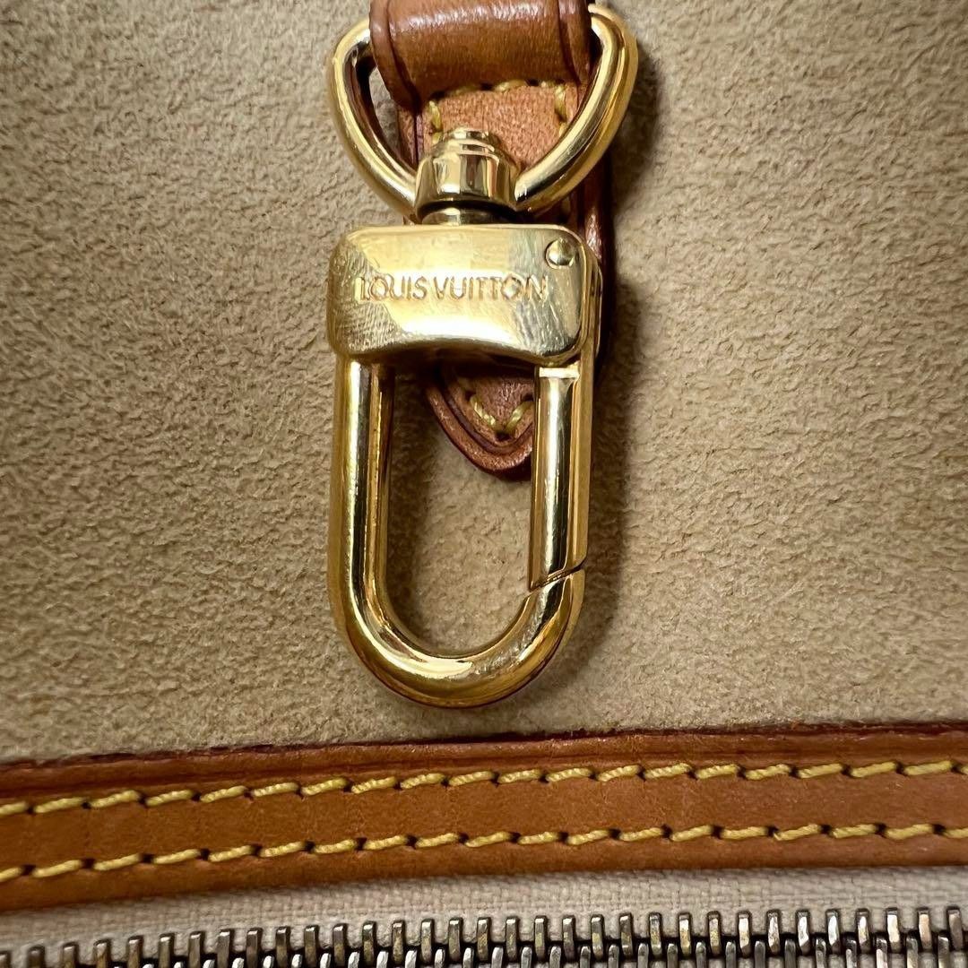 Louis Vuitton Louis Vuitton - Hampstead MM Damier Azur Handbag Leather Size ONE SIZE - 3 Thumbnail