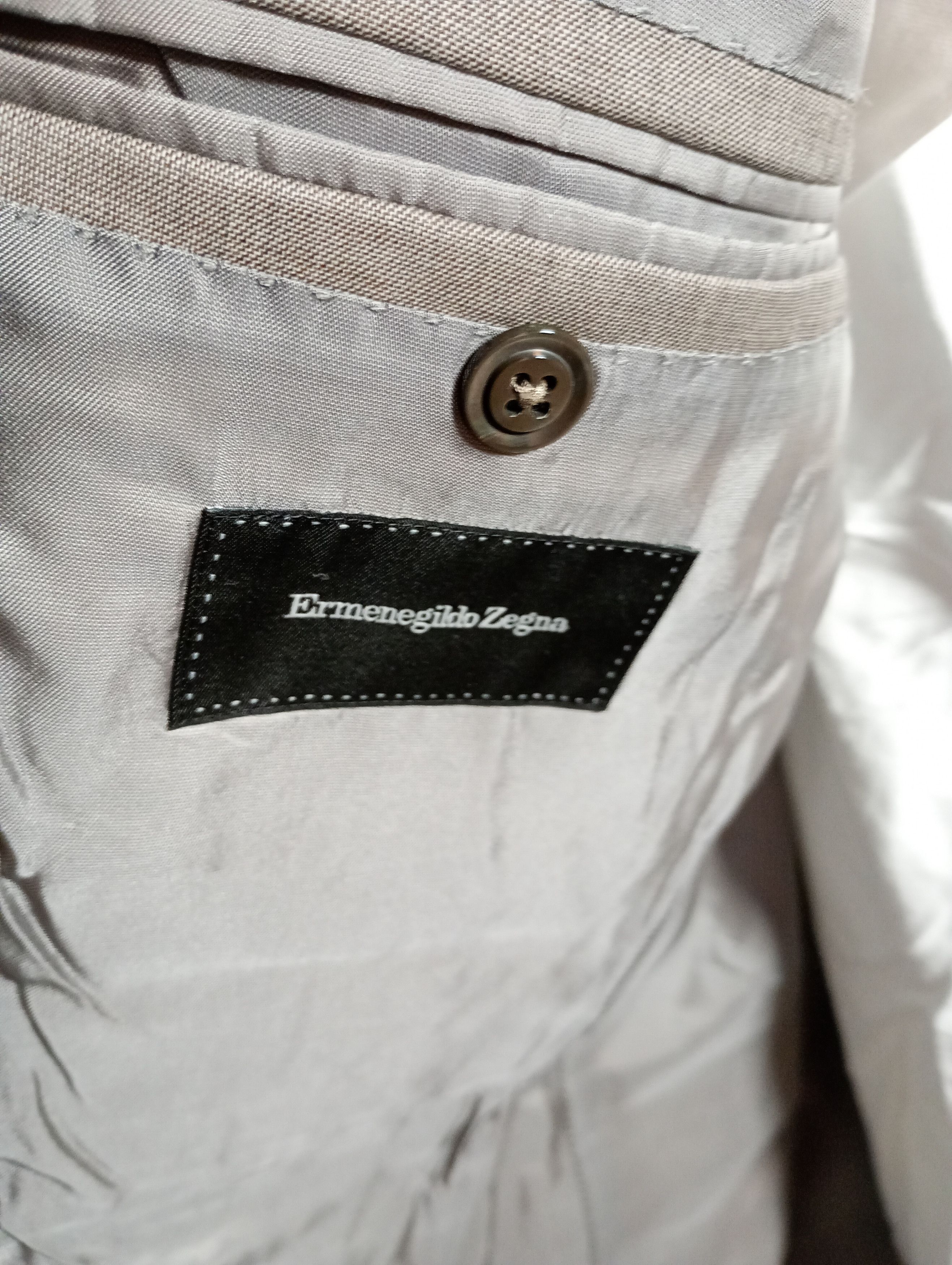 Designer × Ermenegildo Zegna Ermenegildo Zegna Blazer Size 54R - 11 Thumbnail