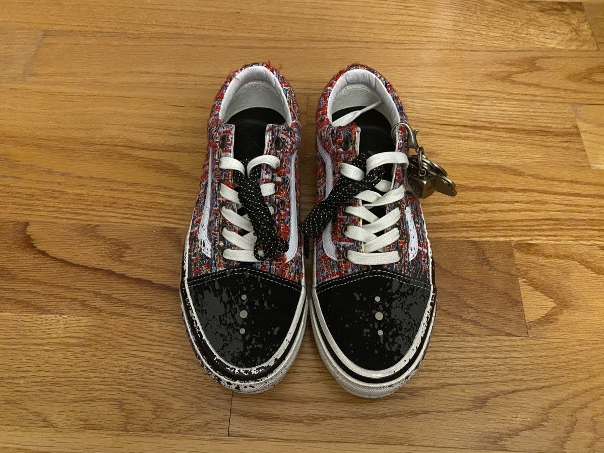 Vans Vans Old Skool Premium Charms Red Black VN000D9VBOS Size 6 Size US 6 / EU 39 - 3 Thumbnail