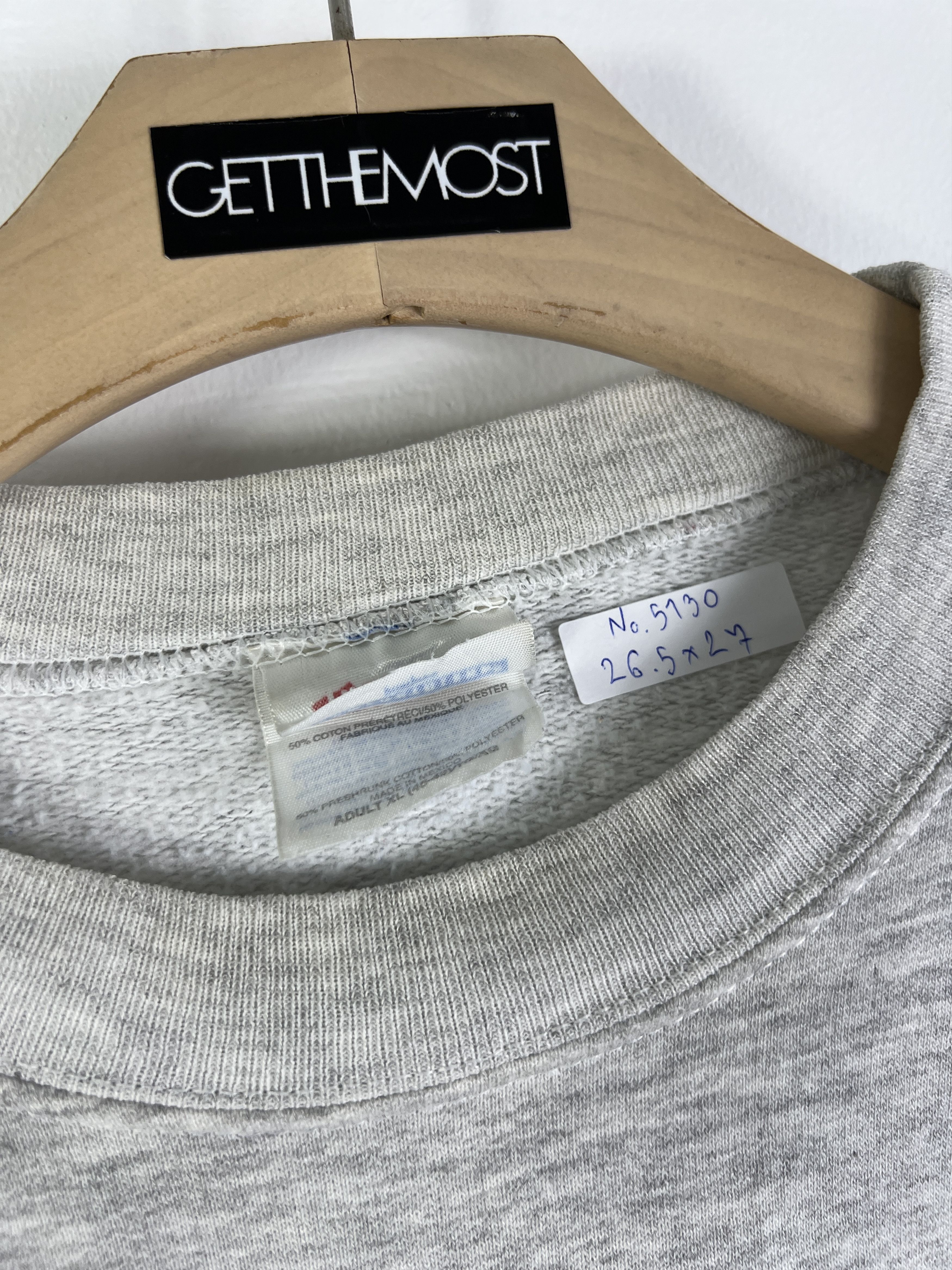 Vintage No.5130 Vintage 100 Years of Flight Graphic Sweatshirt (XL) Size US XL / EU 56 / 4 - 11 Thumbnail