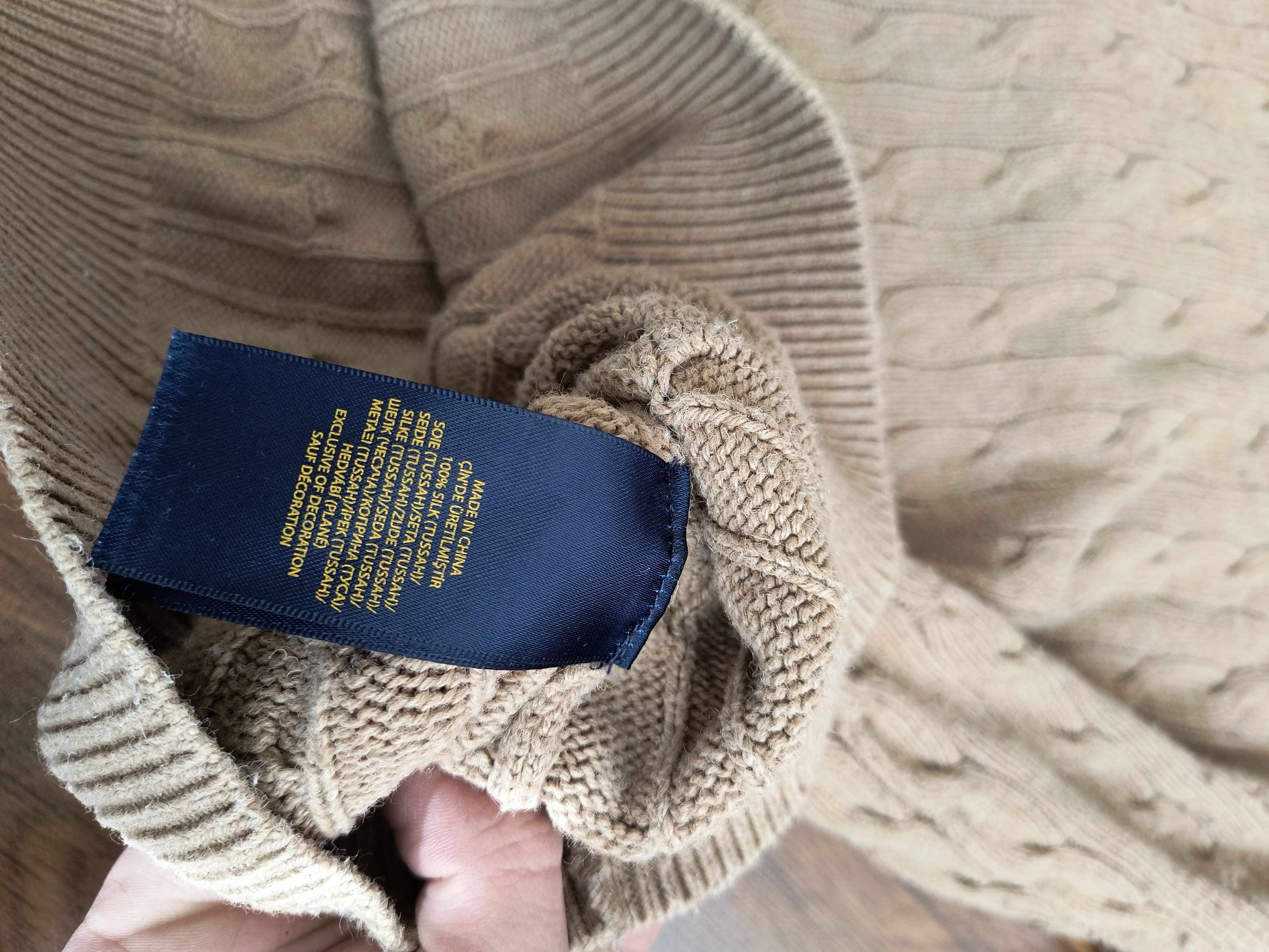 Polo Ralph Lauren × Vintage Knited Polo Ralph Lauren Size US L / EU 52-54 / 3 - 5 Thumbnail