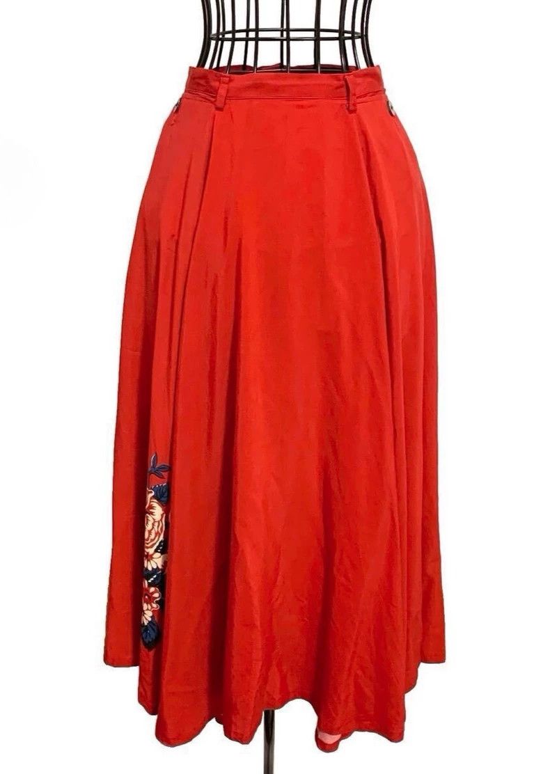 Y's Y's size os 97aw Peony Print Skirt Size 26" / US 2 / IT 38 - 1 Thumbnail