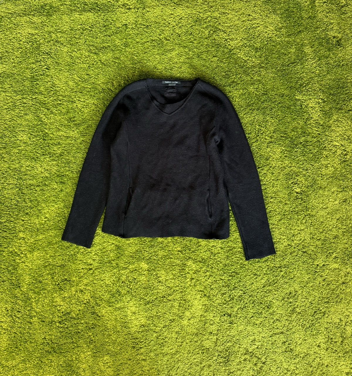 Designer × hannes roether Hannes Roether avant Garde 100% boiled wool sweater Size US S / EU 44-46 / 1 - 1 Thumbnail