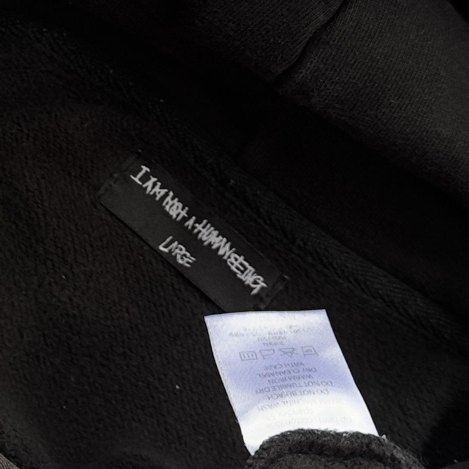 I Am Not A Human Being I AM NOT A HUMAN BEING SPELL OUT BIG LOGO BACKHIT HOODIE Size US L / EU 52-54 / 3 - 10 Thumbnail