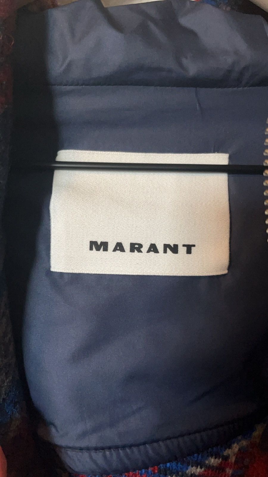 Isabel Marant Isabel Marant Blue & Red Kurt Jacket Size US XL / EU 56 / 4 - 6 Thumbnail