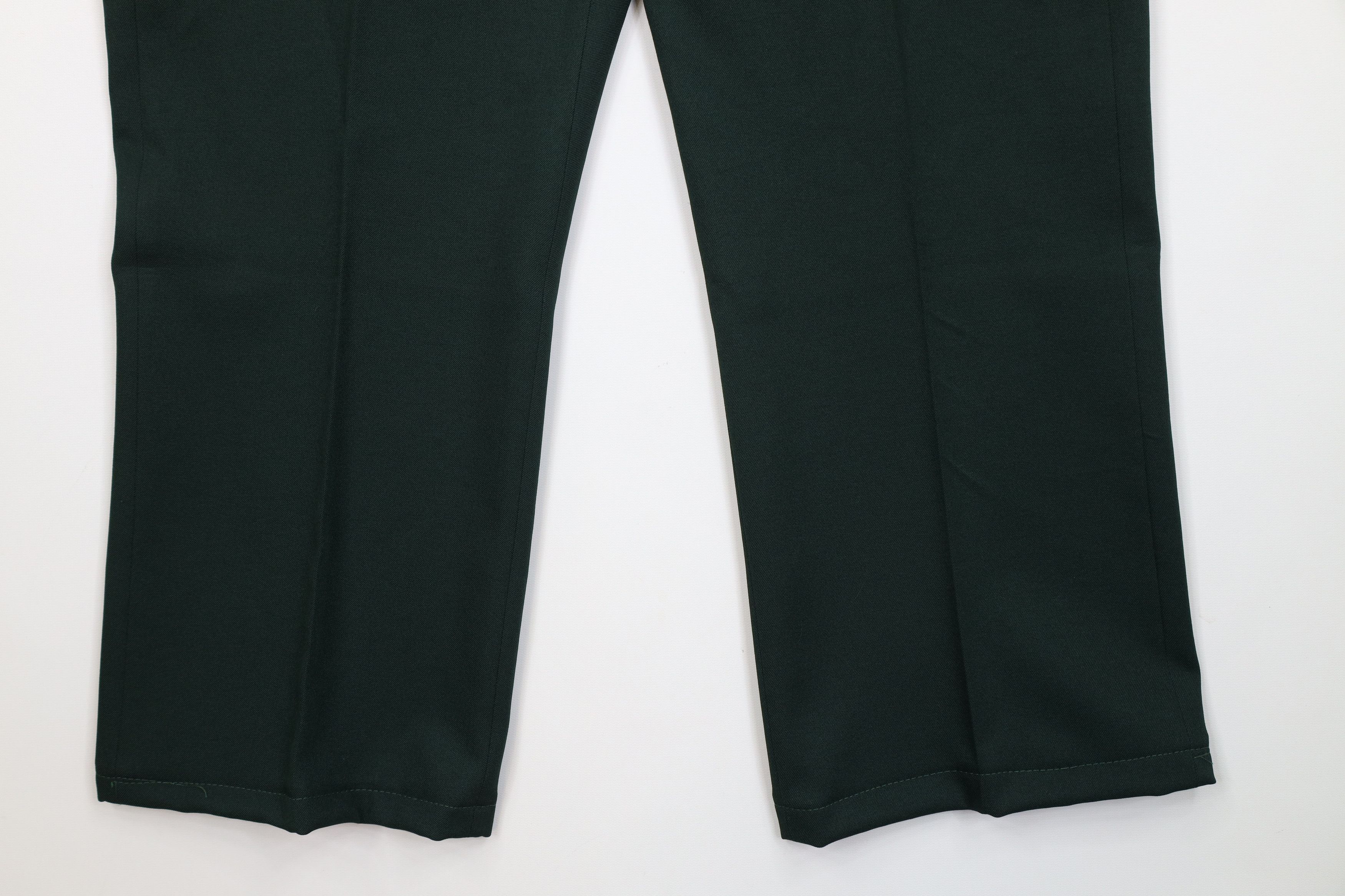 Vintage Vintage 70s Streetwear Flared Wide Leg Chino Pants Green USA Size US 40 / EU 56 - 4 Thumbnail