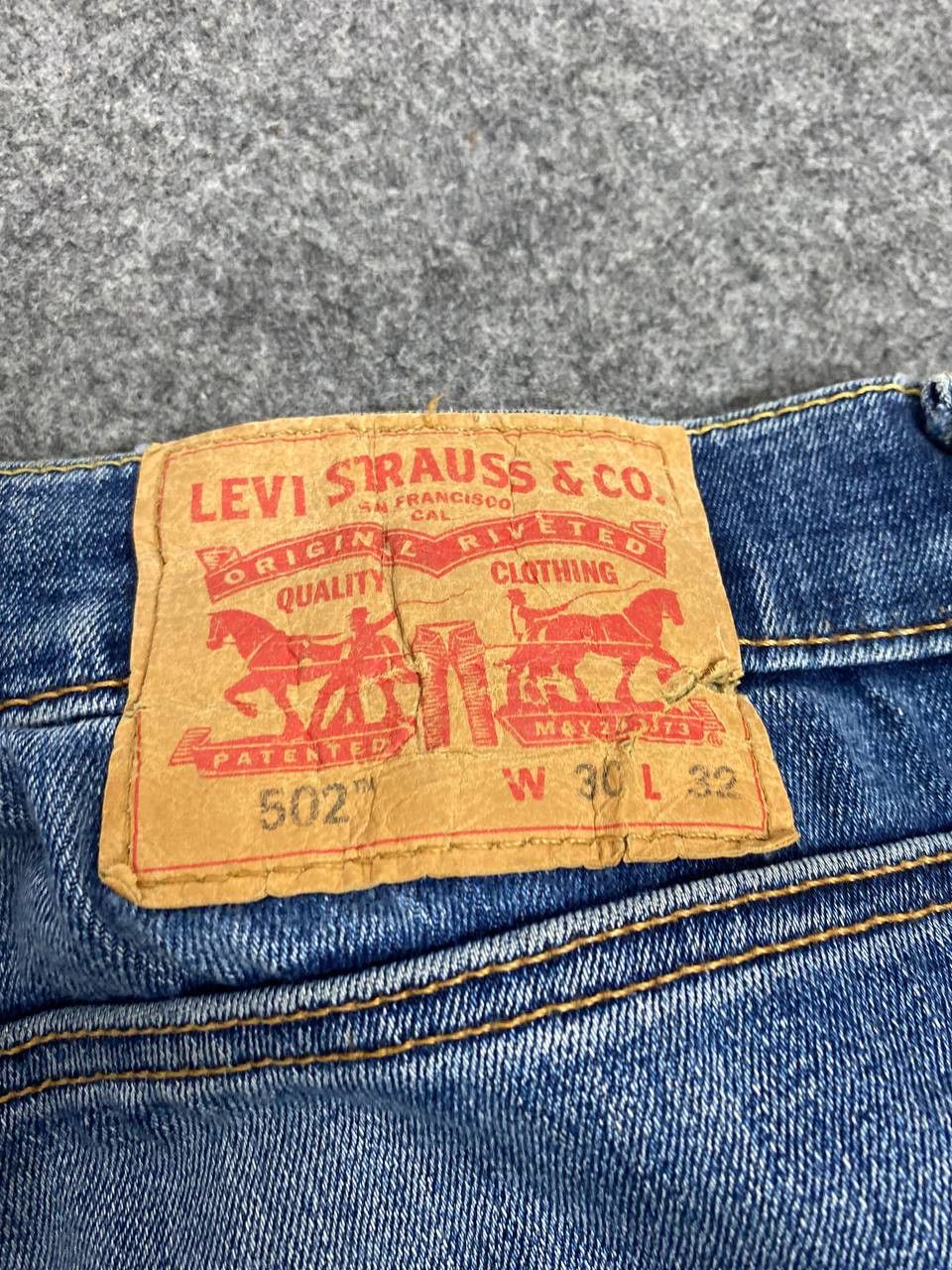 Levi's levis 501 distressed denim nice design Size US 32 / EU 48 - 5 Thumbnail