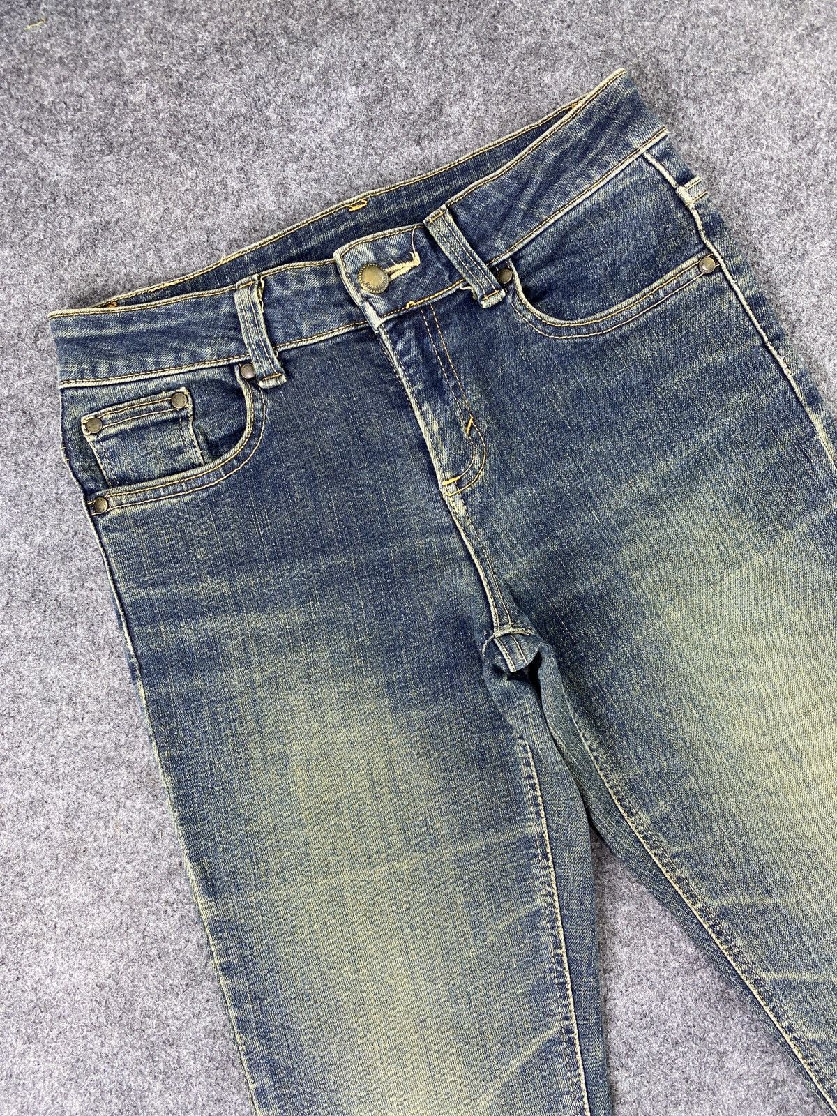 Edwin × Japanese Brand × Jean Miss Edwin Flare Blue Wash Jeans - J1052 Size 27" / US 4 / IT 40 - 3 Thumbnail