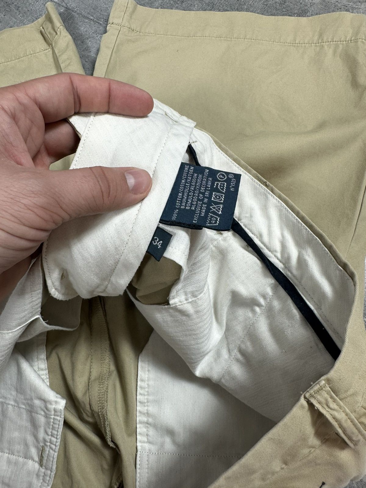 Polo Ralph Lauren × Ralph Lauren × Vintage Vintage Polo Shorts Ralph Lauren Rare Size US 34 / EU 50 - 4 Thumbnail