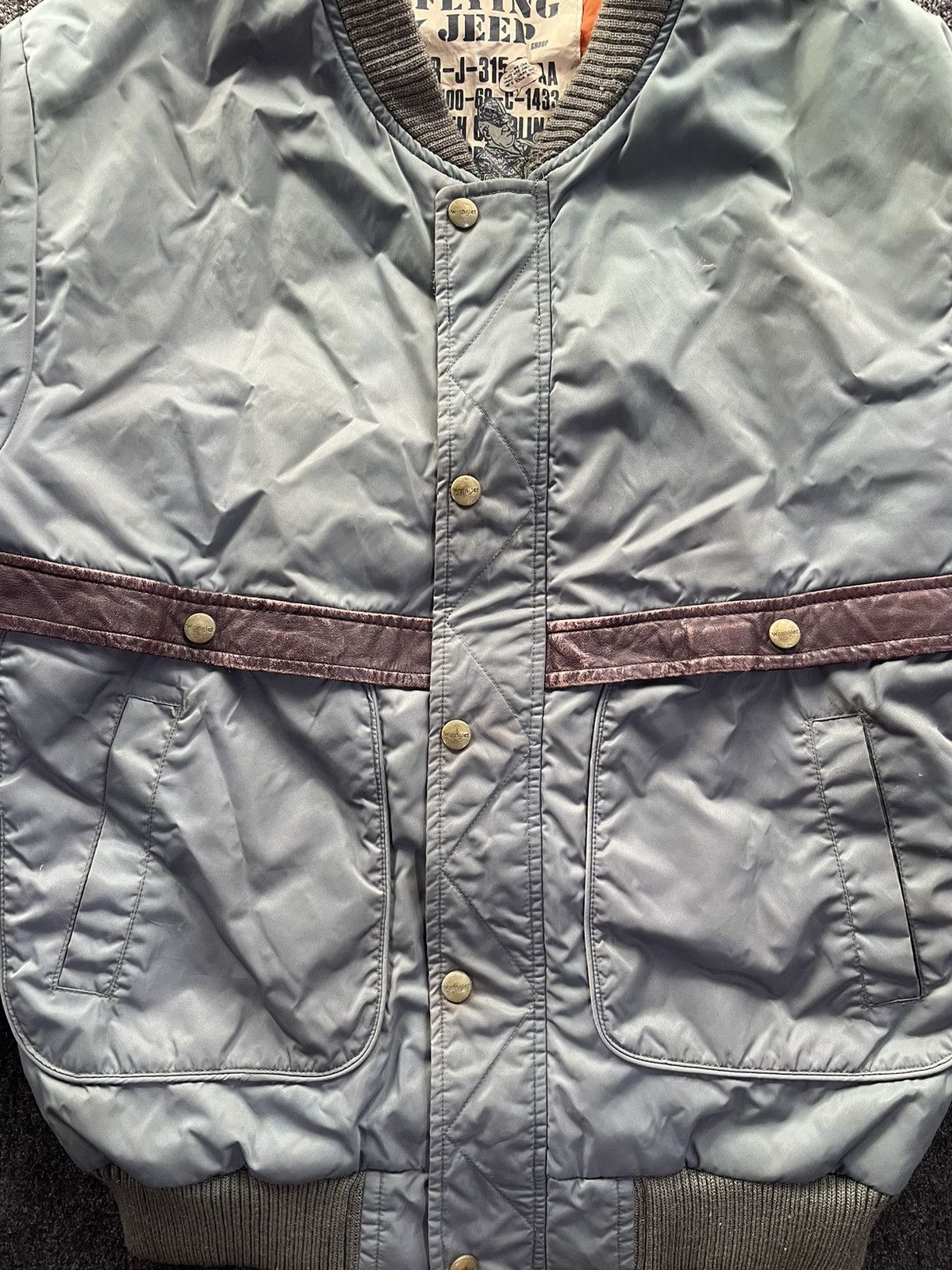 Vintage × Wrangler Vinatge Flying Jacket Wrangler Size US M / EU 48-50 / 2 - 3 Thumbnail