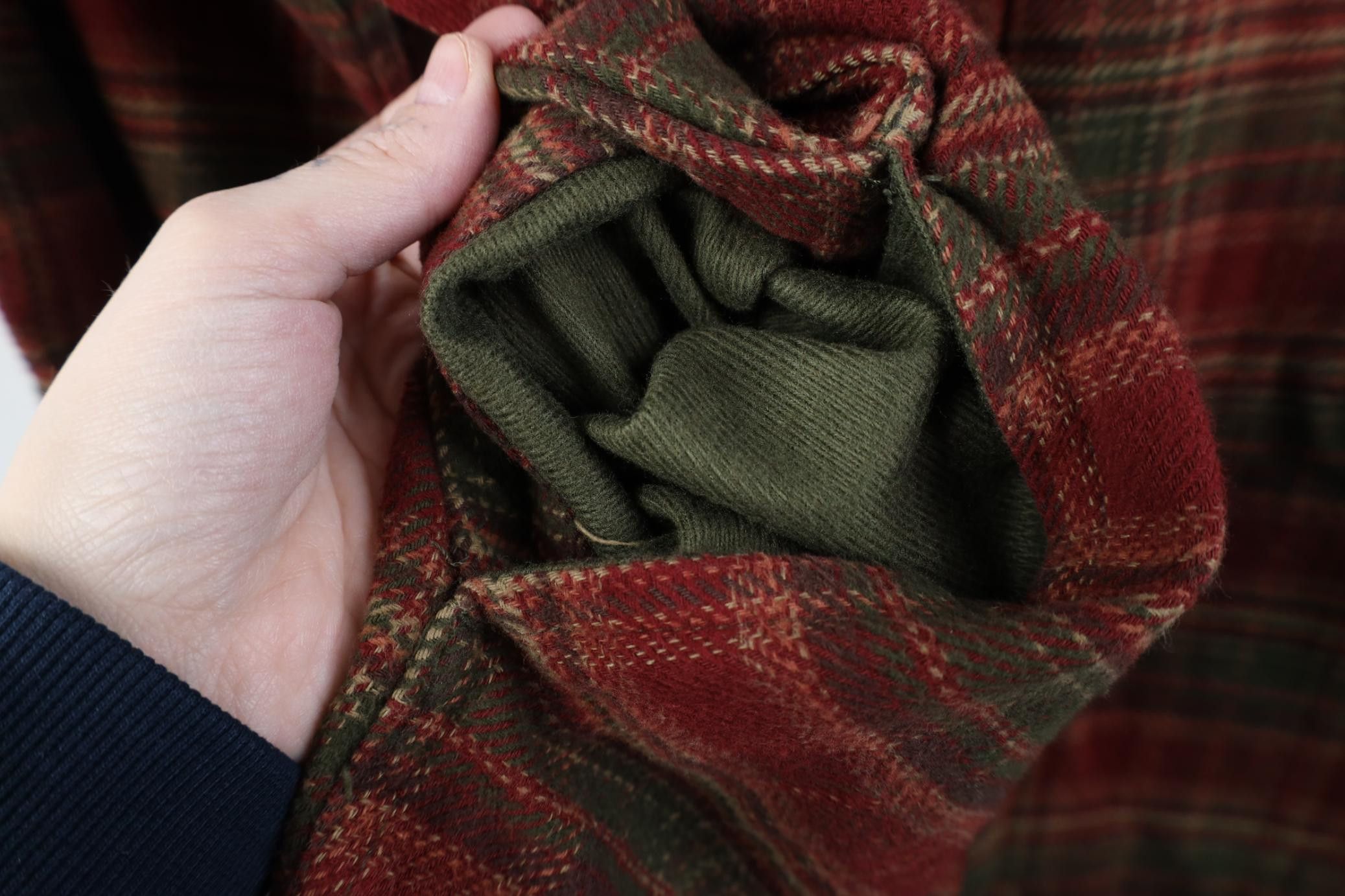 Orvis Vintage Orvis Heavy Button Shirt Jacket Jac Shirt Plaid Size US L / EU 52-54 / 3 - 6 Thumbnail