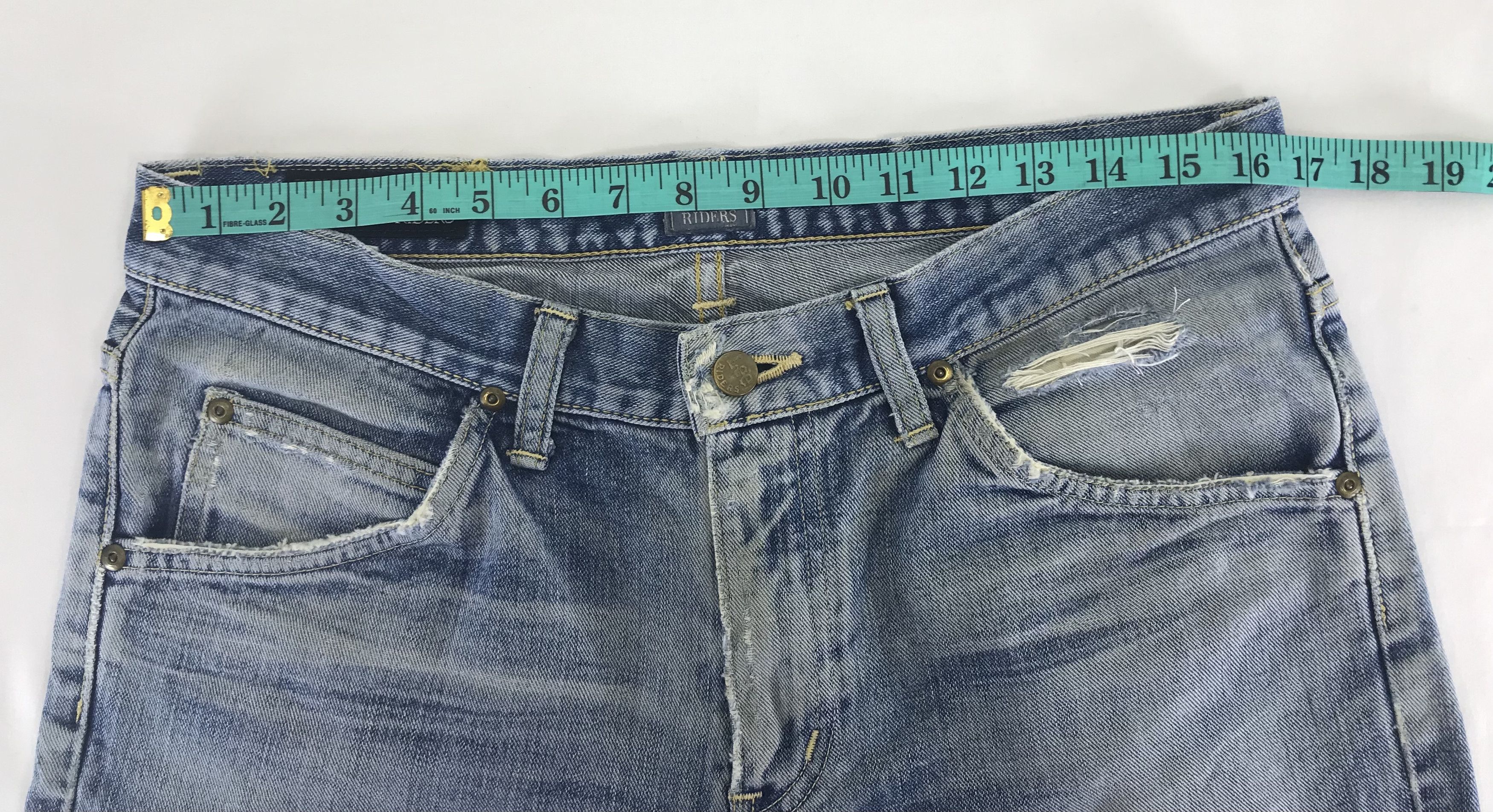 Lee Vintage Lee Riders Faded Blue Jeans Size US 32 / EU 48 - 14 Thumbnail