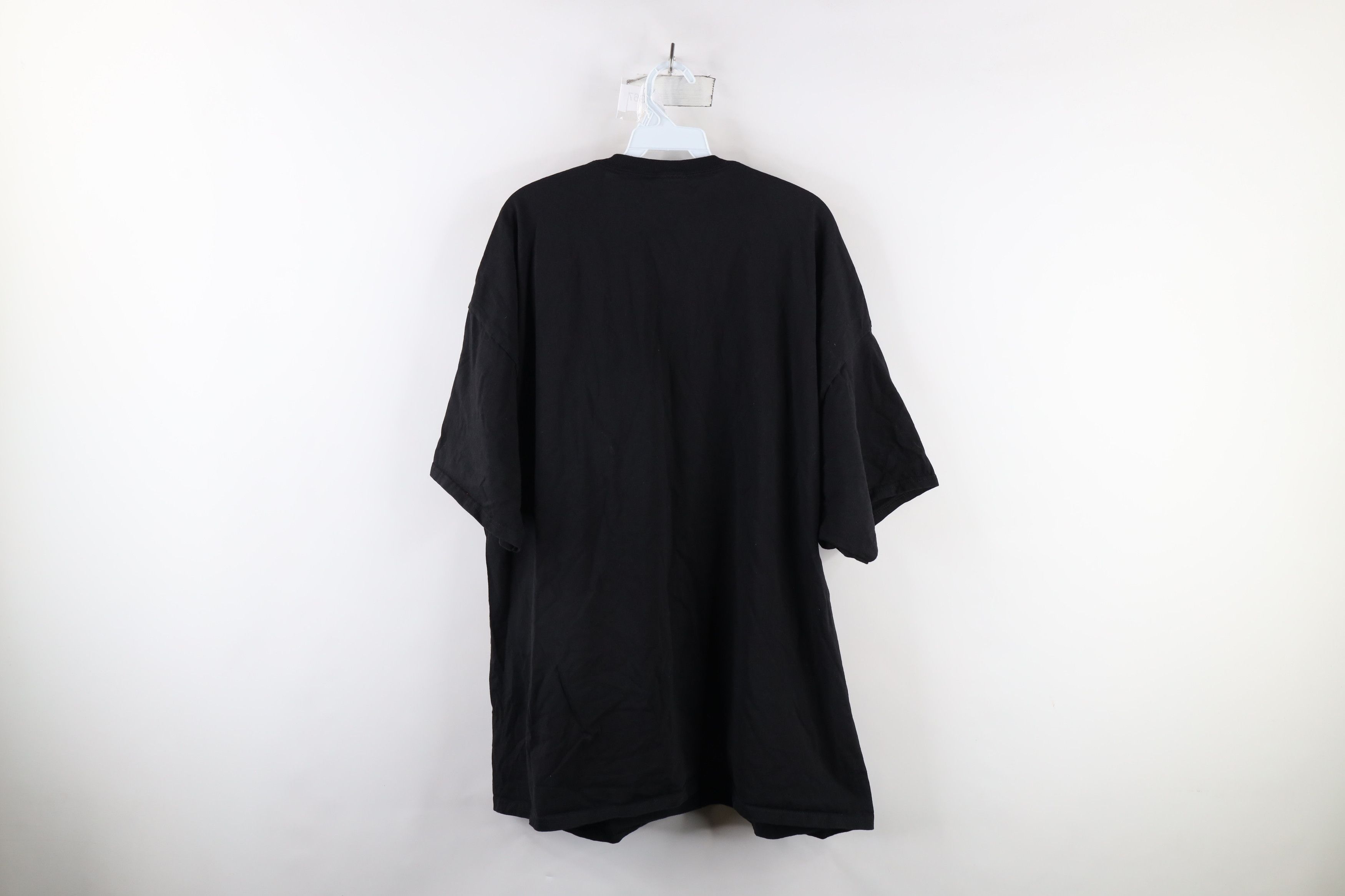 Vintage Vintage 90s Streetwear Short Sleeve T-Shirt Black Cotton Size US XXL / EU 58 / 5 - 6 Thumbnail