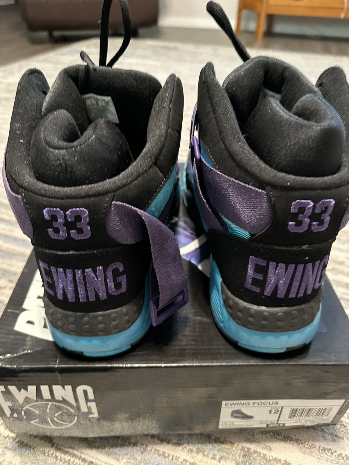 Ewing Athletics Patrick Ewing Hi Rise Size US 12 / EU 45 - 4 Thumbnail