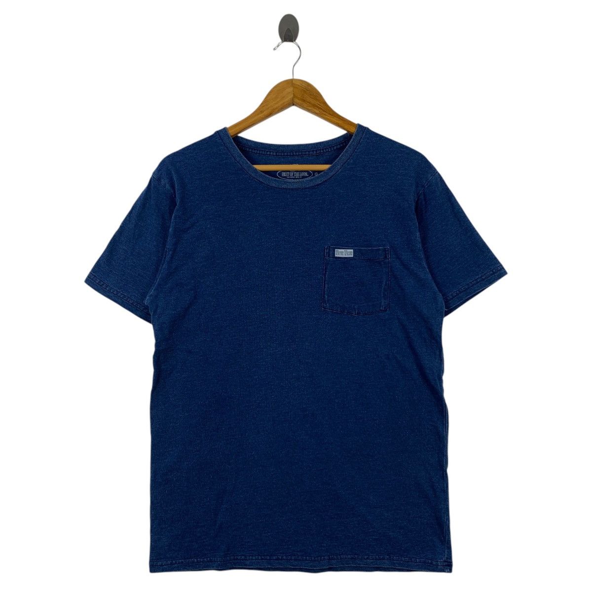 Fruit Of The Loom Fruit Of The Loom x BLUE BLUE Japanese Brand Shirt Size US S / EU 44-46 / 1 - 1 Thumbnail