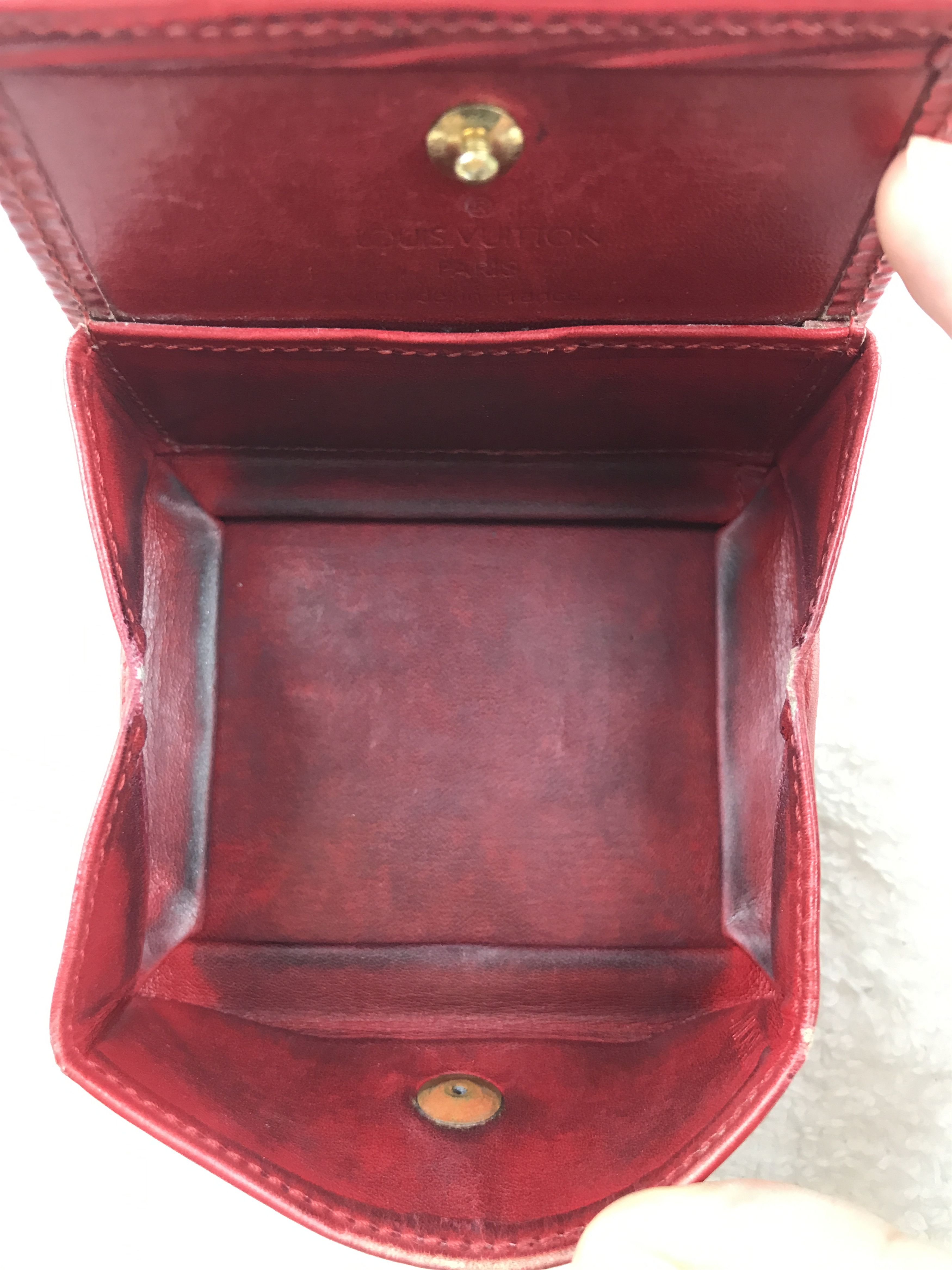 Louis Vuitton × Vintage Vintage Louis Vuitton Porte Monnaie Boite Coin Purse Wallet Size ONE SIZE - 10 Thumbnail