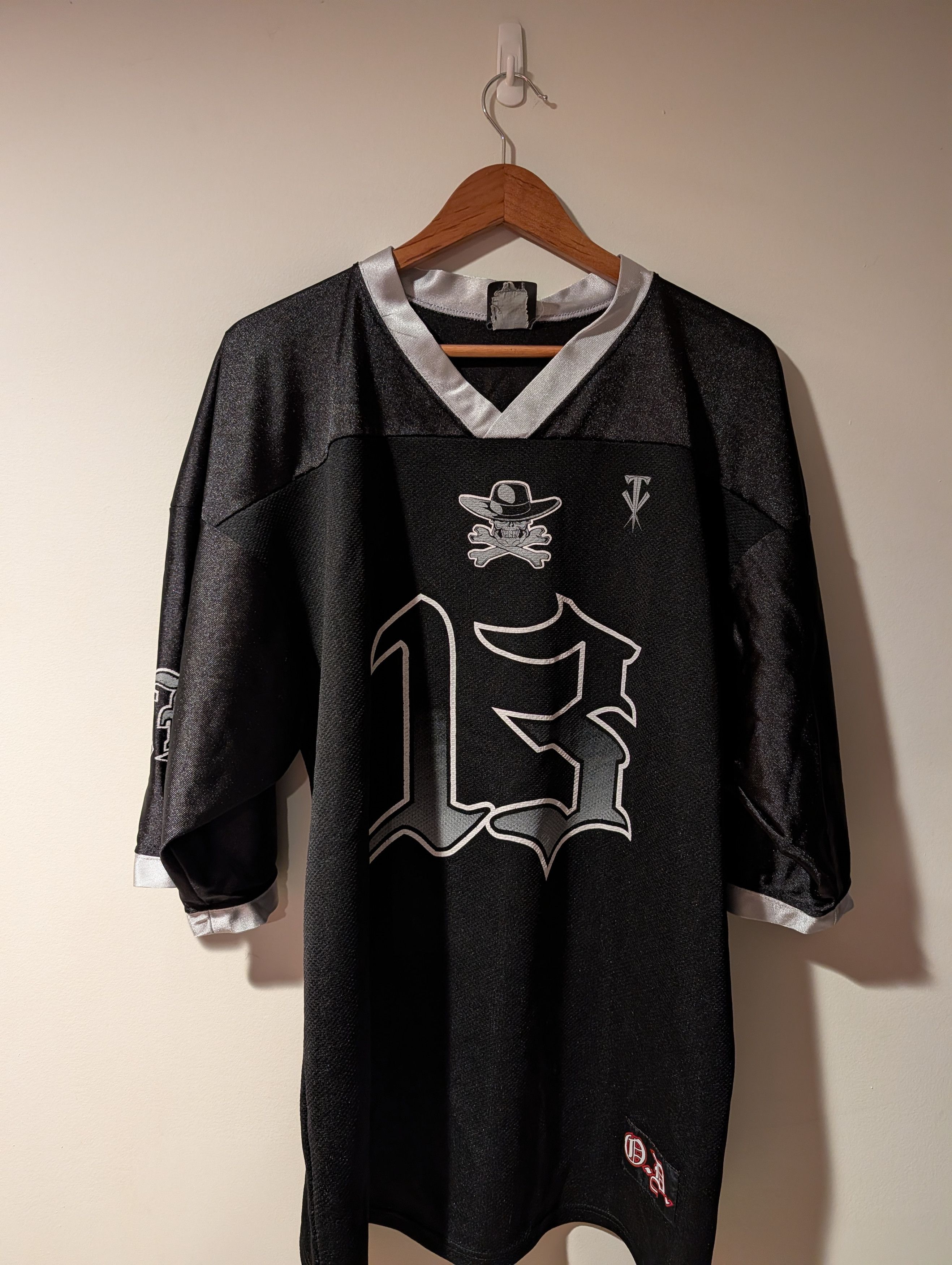 WWE The Undertaker Jersey #13 Football Hockey Deadman Vtg XL