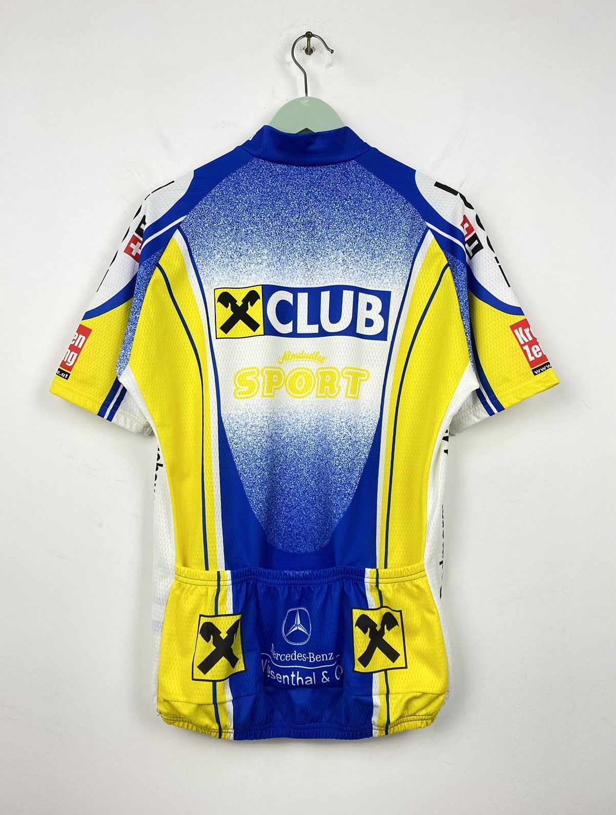 Cycle Vintage Biemme Raiffeisen Tissot Cycling Jersey Shirt Rapha Size US XL / EU 56 / 4 - 6 Thumbnail