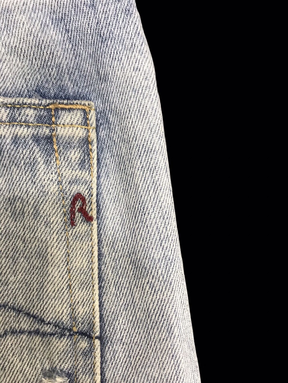 Replay 💥DENIM ART💥REPLAY CRAZY BORO PATCHWORK DENIM F189 Size US 32 / EU 48 - 17 Thumbnail