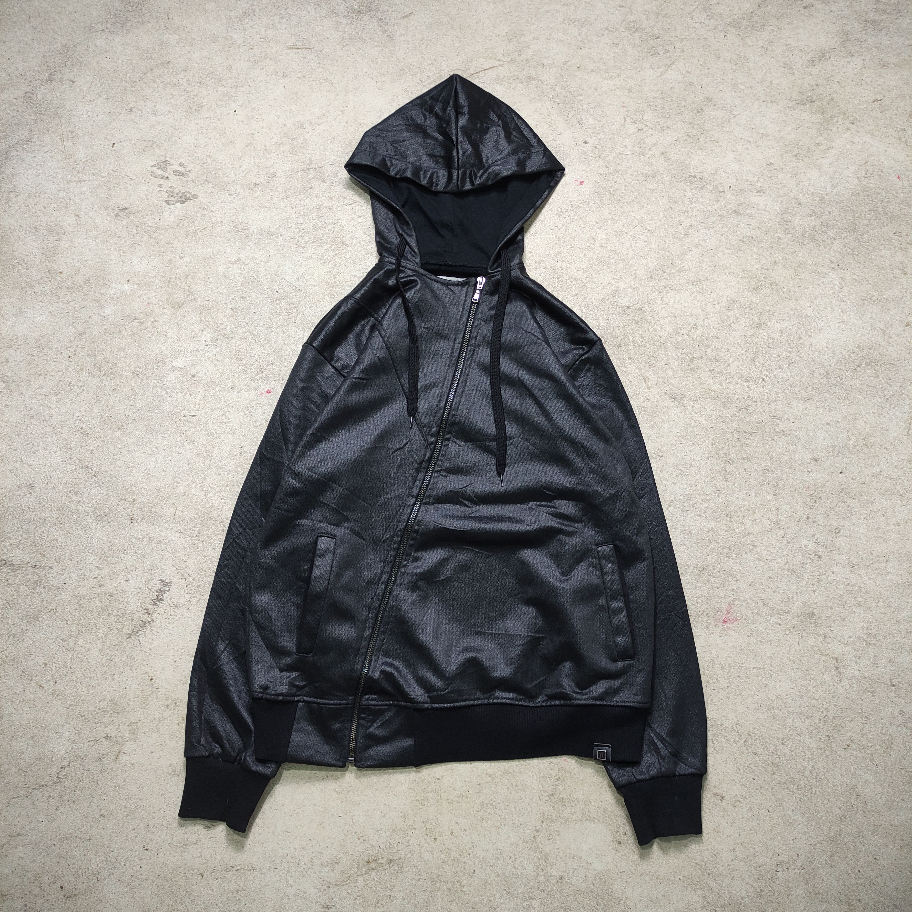 Emporio Armani Primo Emporio Asymmetric Zipper Hoodie Size US L / EU 52-54 / 3 - 1 Thumbnail