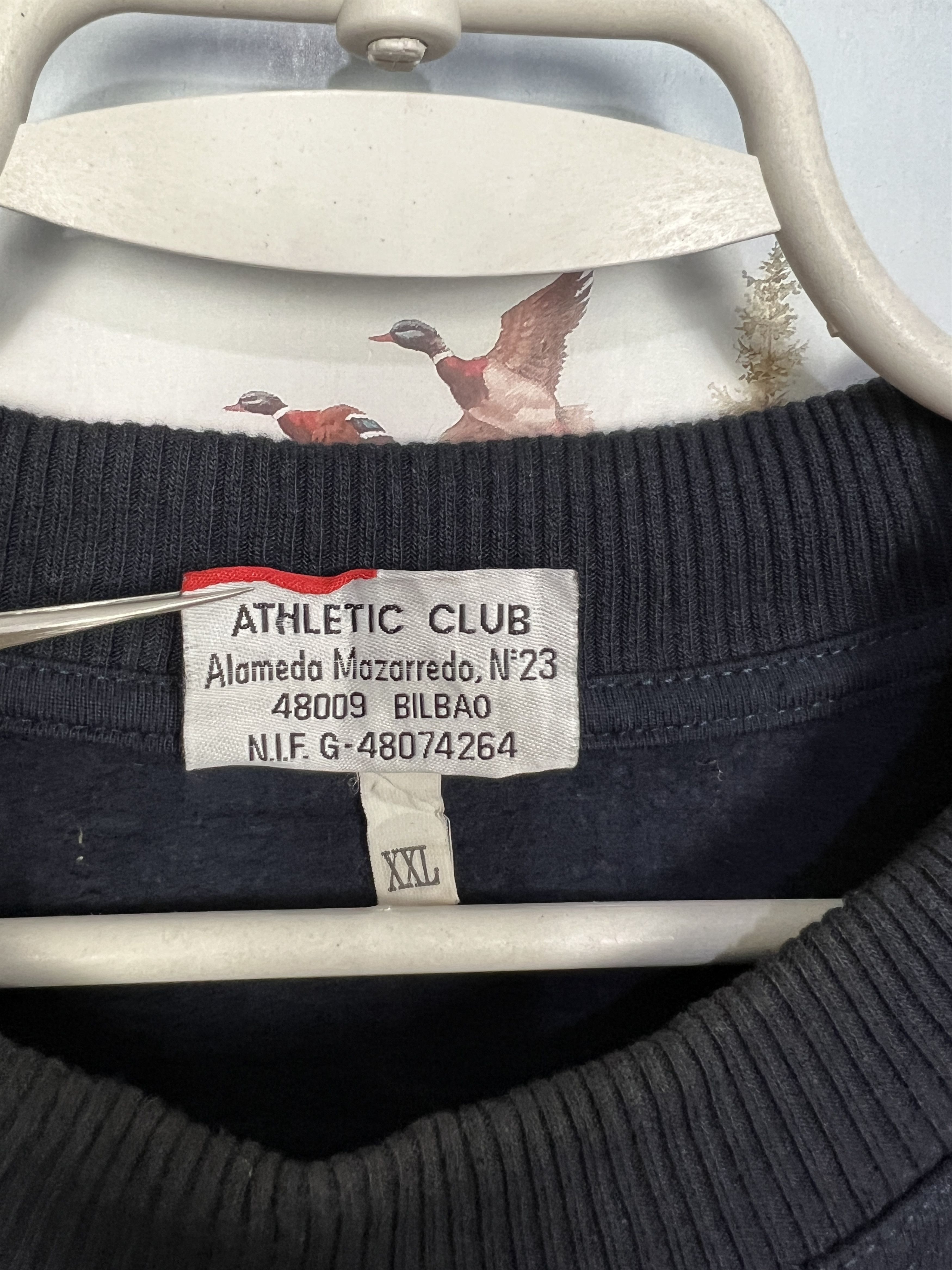 Vintage Athletic Bilbao Atletic Club Football Sweatshirt Jacket Size US XXL / EU 58 / 5 - 10 Thumbnail