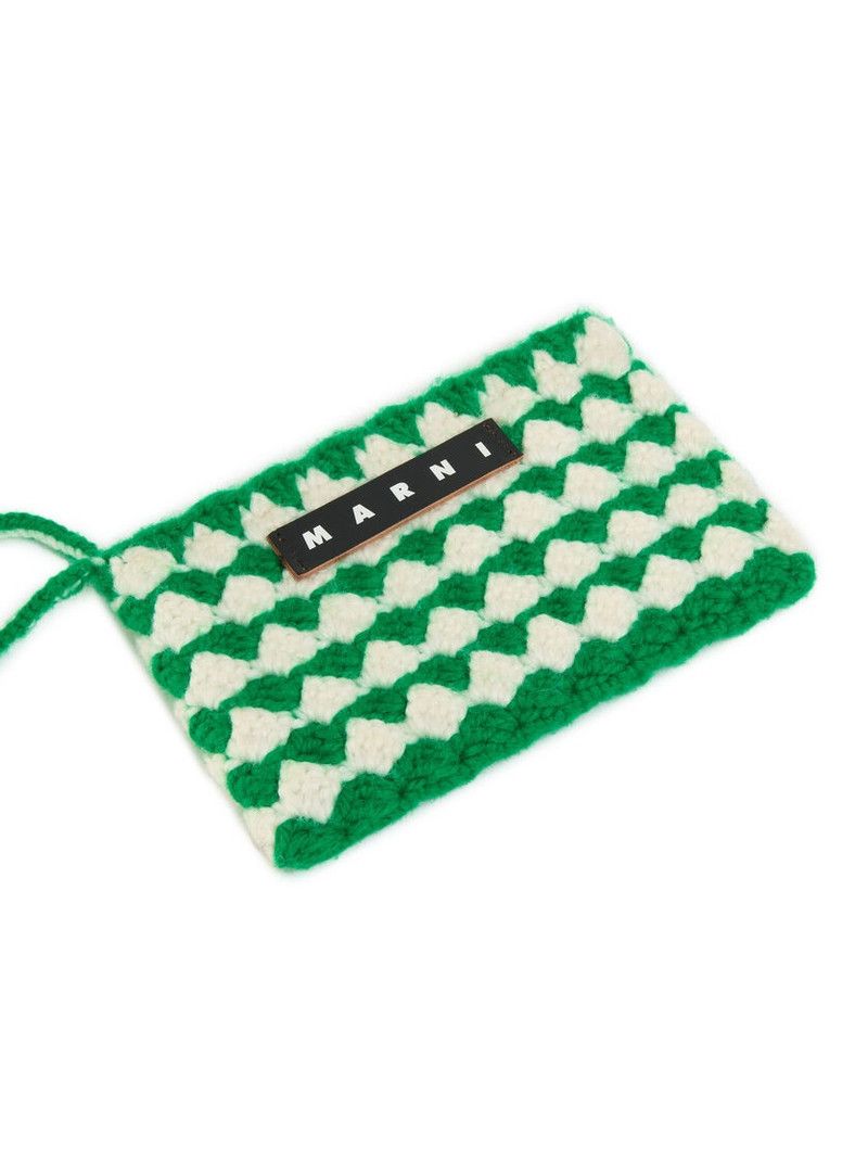 Marni o1y1125 Size : OS / Wallet in Green/White Size ONE SIZE - 3 Thumbnail