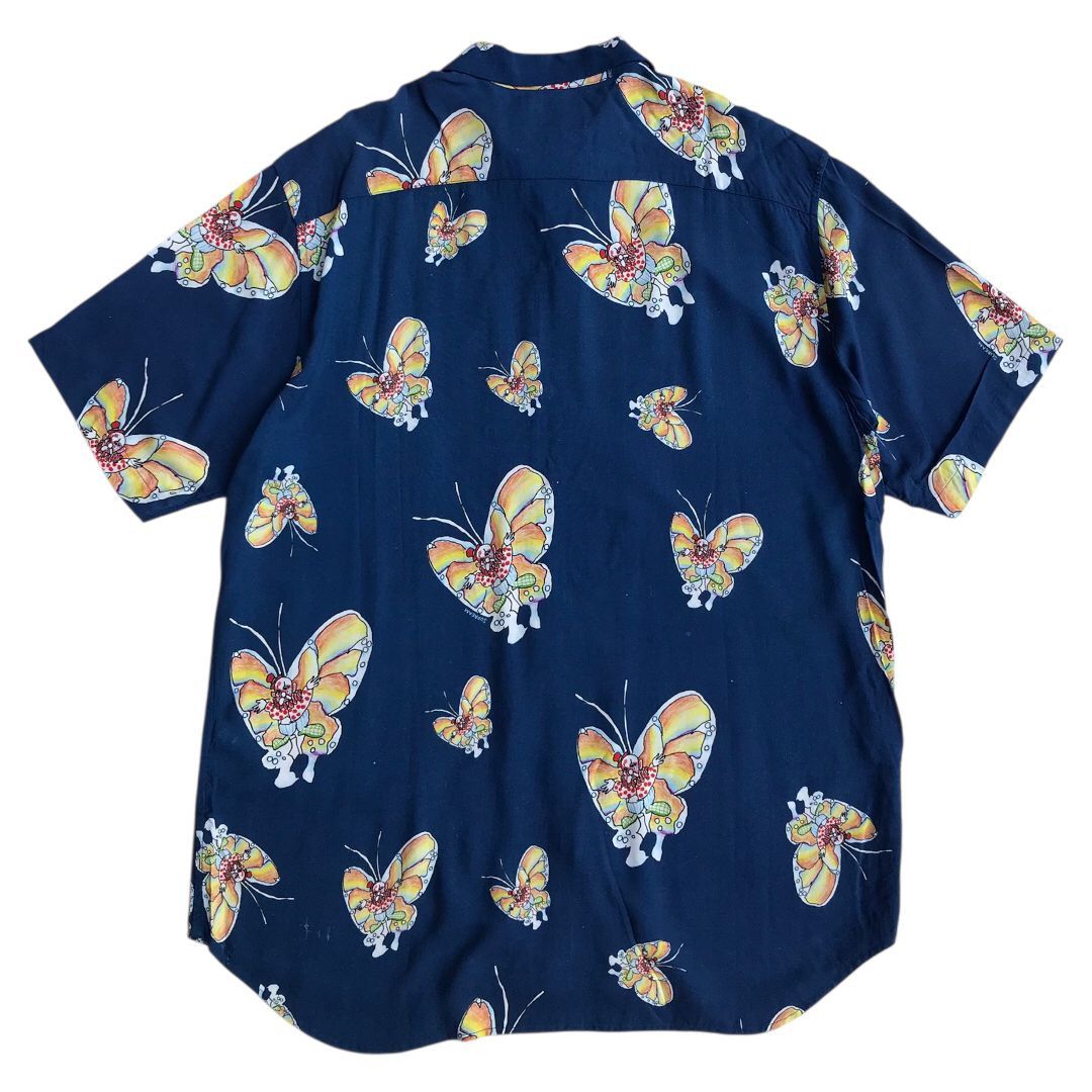 Supreme Supreme Gonz Butterfly Rayon Shirt Size US XL / EU 56 / 4 - 5 Thumbnail