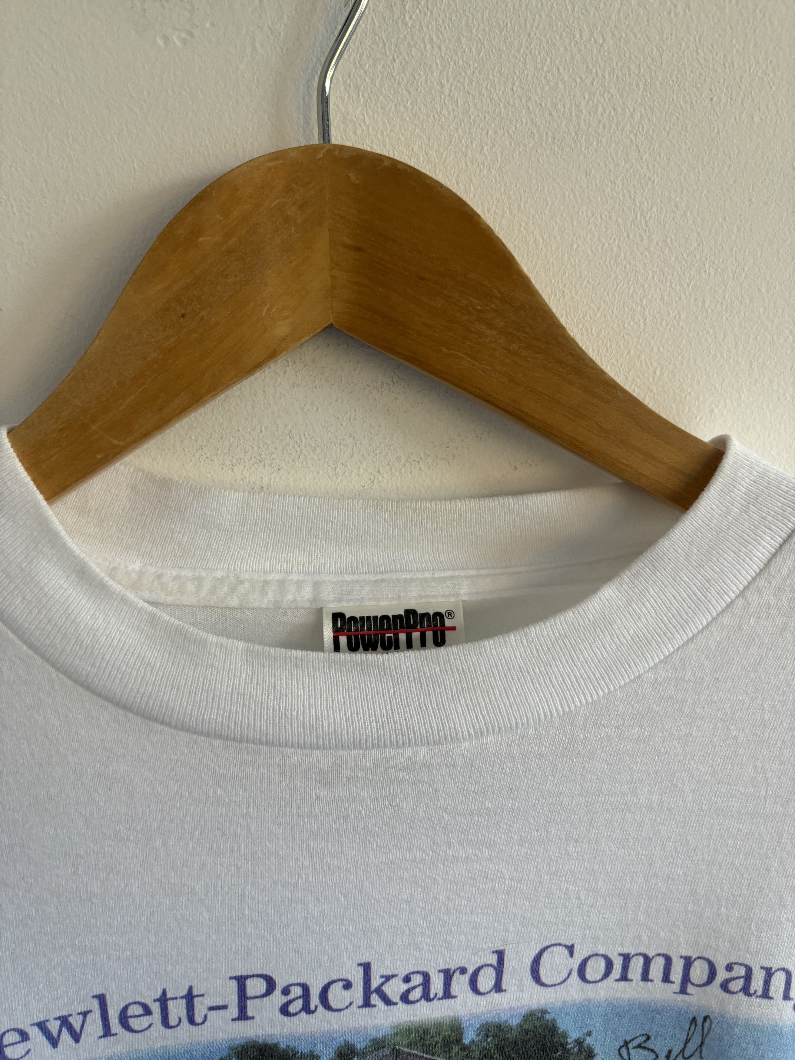 Apple Vintage Hewlett Packard HP Company 1995 Tee Size US L / EU 52-54 / 3 - 5 Thumbnail