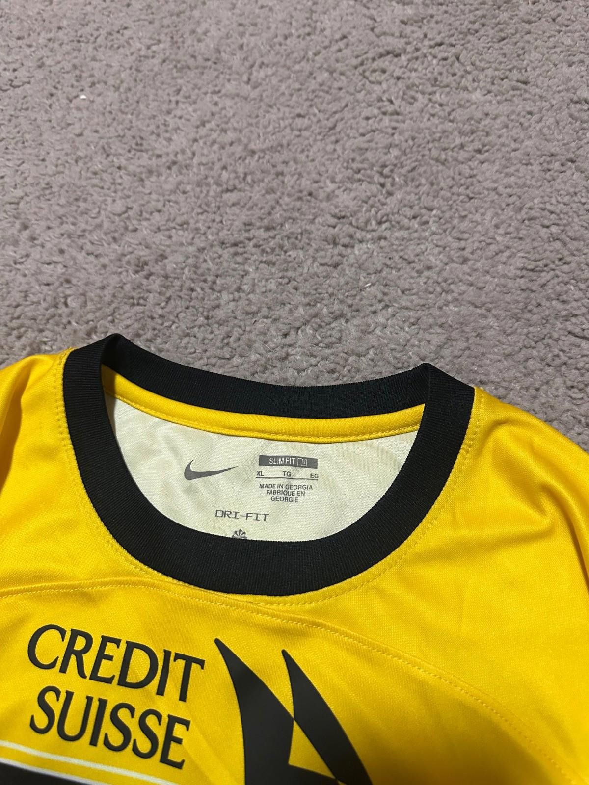 Nike #13 CAMARA BSC Young Boys 2023/24 Match Worn Soccer Jersey Size US XL / EU 56 / 4 - 4 Thumbnail