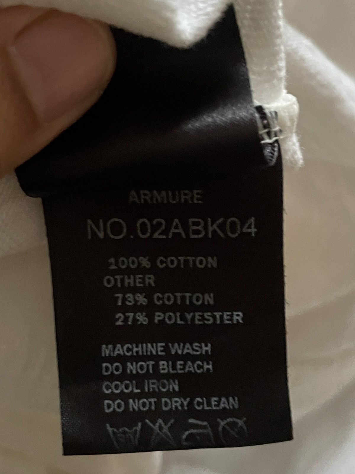 Japanese Brand Armure T-shirt White Size M / US 6-8 / IT 42-44 - 3 Thumbnail
