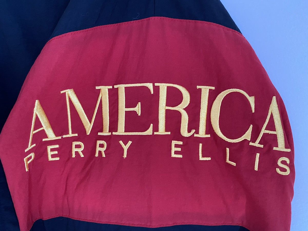Perry Ellis Perry Ellis America Reissue 90s Track Jacket Limited Edition Size US L / EU 52-54 / 3 - 4 Thumbnail