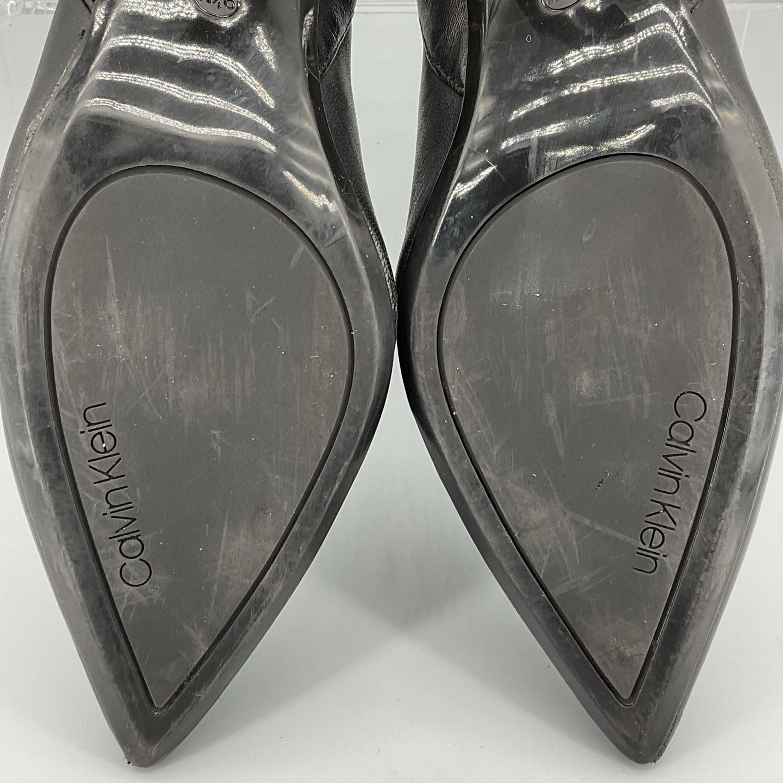 Calvin Klein Calvin Klein Women Shelby Buckle Booties Black Sz 9.5 Size US 9.5 / IT 39.5 - 10 Thumbnail