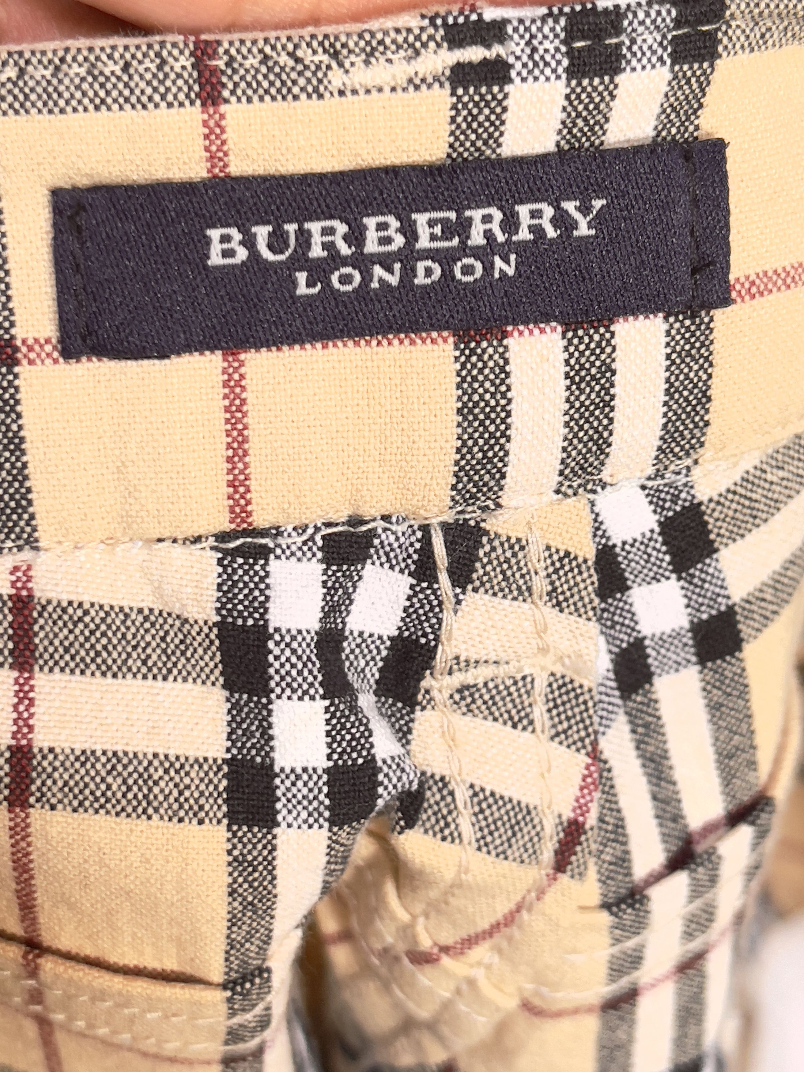 Burberry 🔥 Burberry novacheck pants stretch cotton small size Size US 29 - 6 Thumbnail