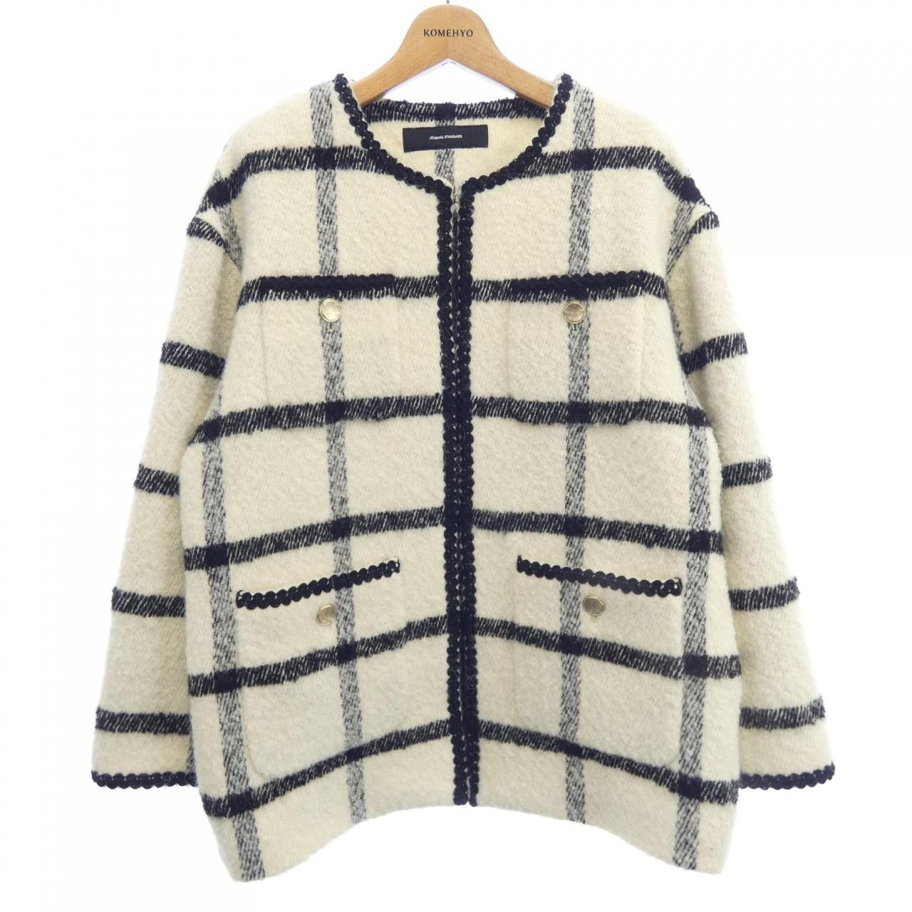 Other JOURNAL STANDARD Wool Coat Textile Outerwear DUTY FREE for USA