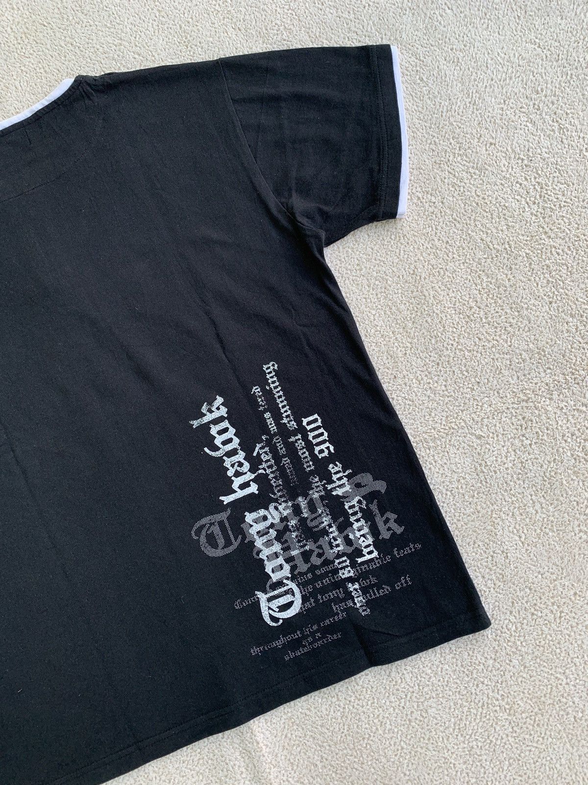 14th Addiction × KMRii × Yasuyuki Ishii Tony Hawk Jpn Double Layer Poem Tshirt Size US L / EU 52-54 / 3 - 6 Thumbnail