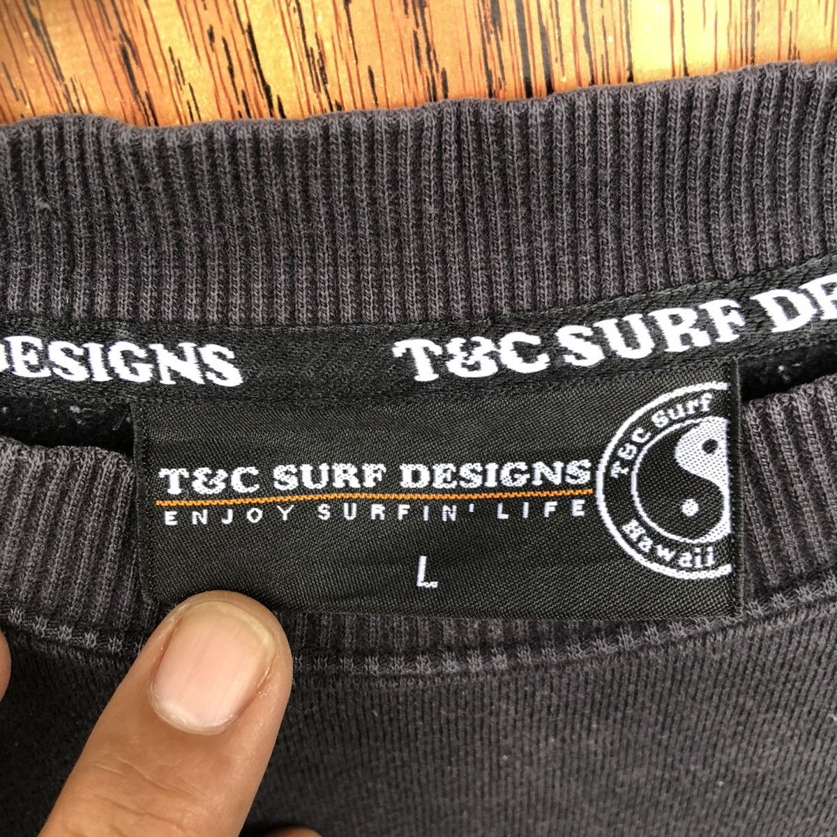 Vintage Vintage T&C Surf Designs Pullover Sweatshirt Size US L / EU 52-54 / 3 - 7 Thumbnail