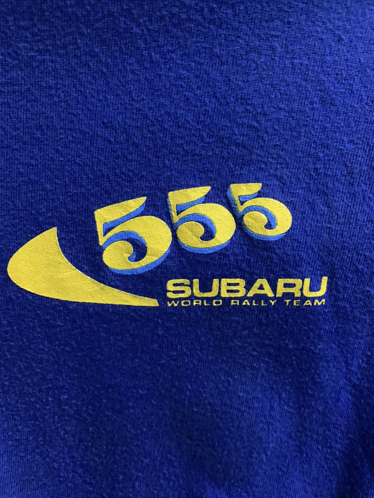 Japanese Brand × Sports Specialties × Vintage Vintage Subaru 555 World Rally Team Shirts Size US L / EU 52-54 / 3 - 3 Thumbnail