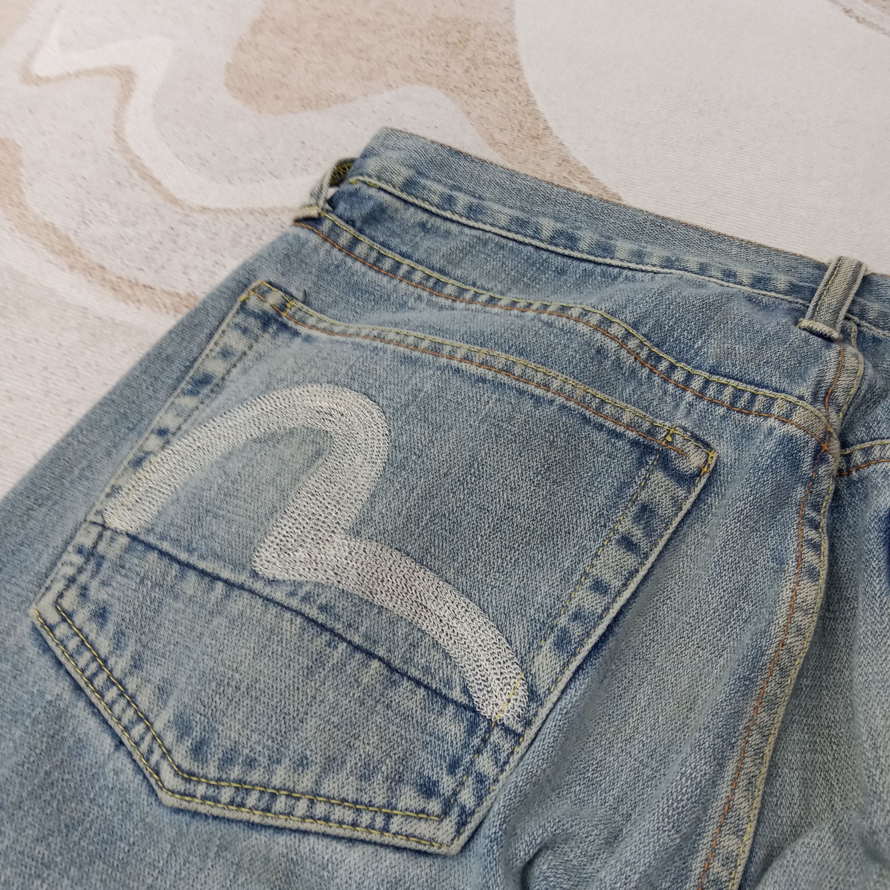 Evisu Evisu Japanese Daicock Custom Art Denim Jeans C228N27 Size US 30 / EU 46 - 8 Thumbnail