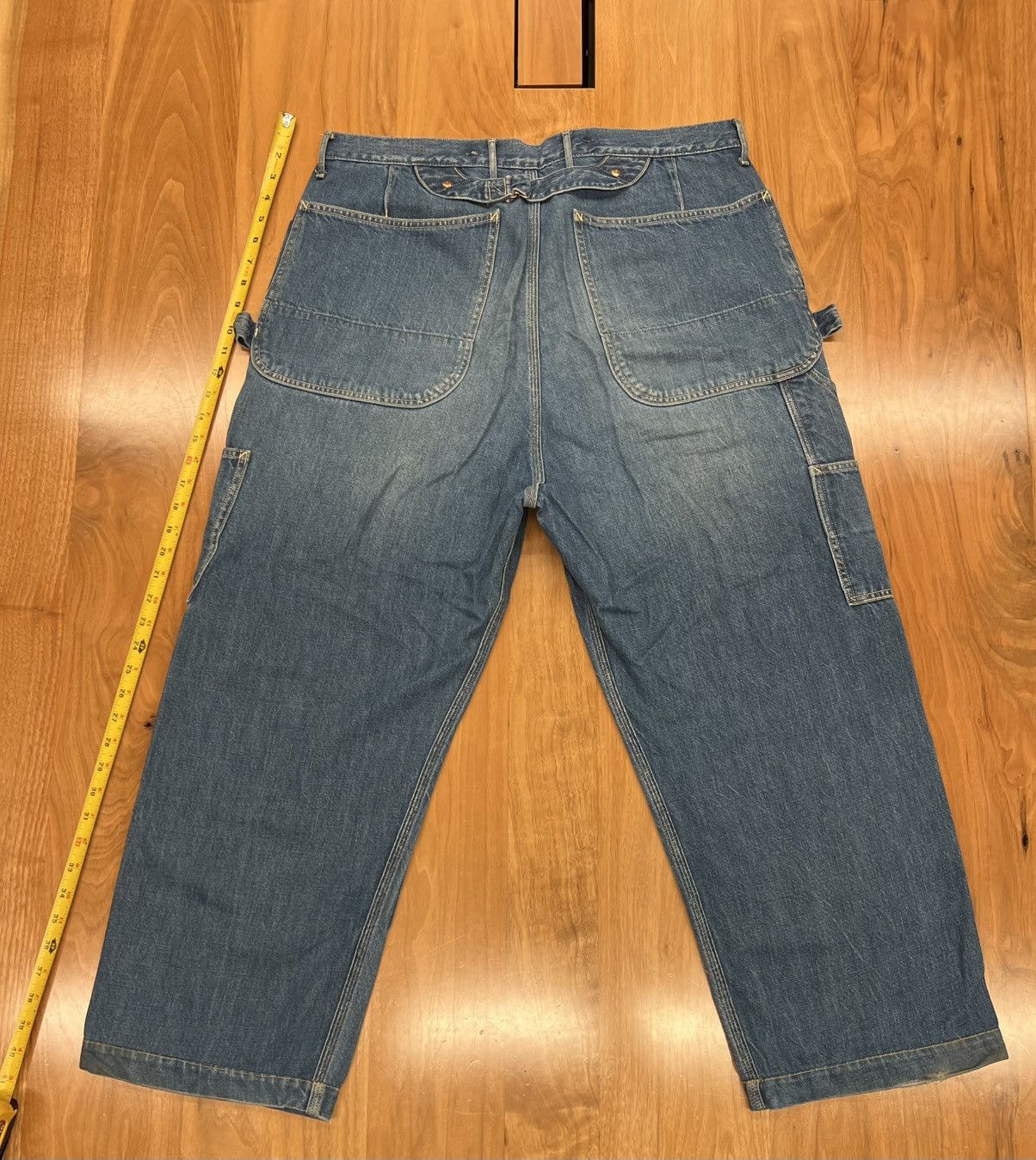 Kapital Kountry Custom Tailored Kapital Lumber Straight-Leg Panelled Jeans Size US 36 / EU 52 - 2 Thumbnail
