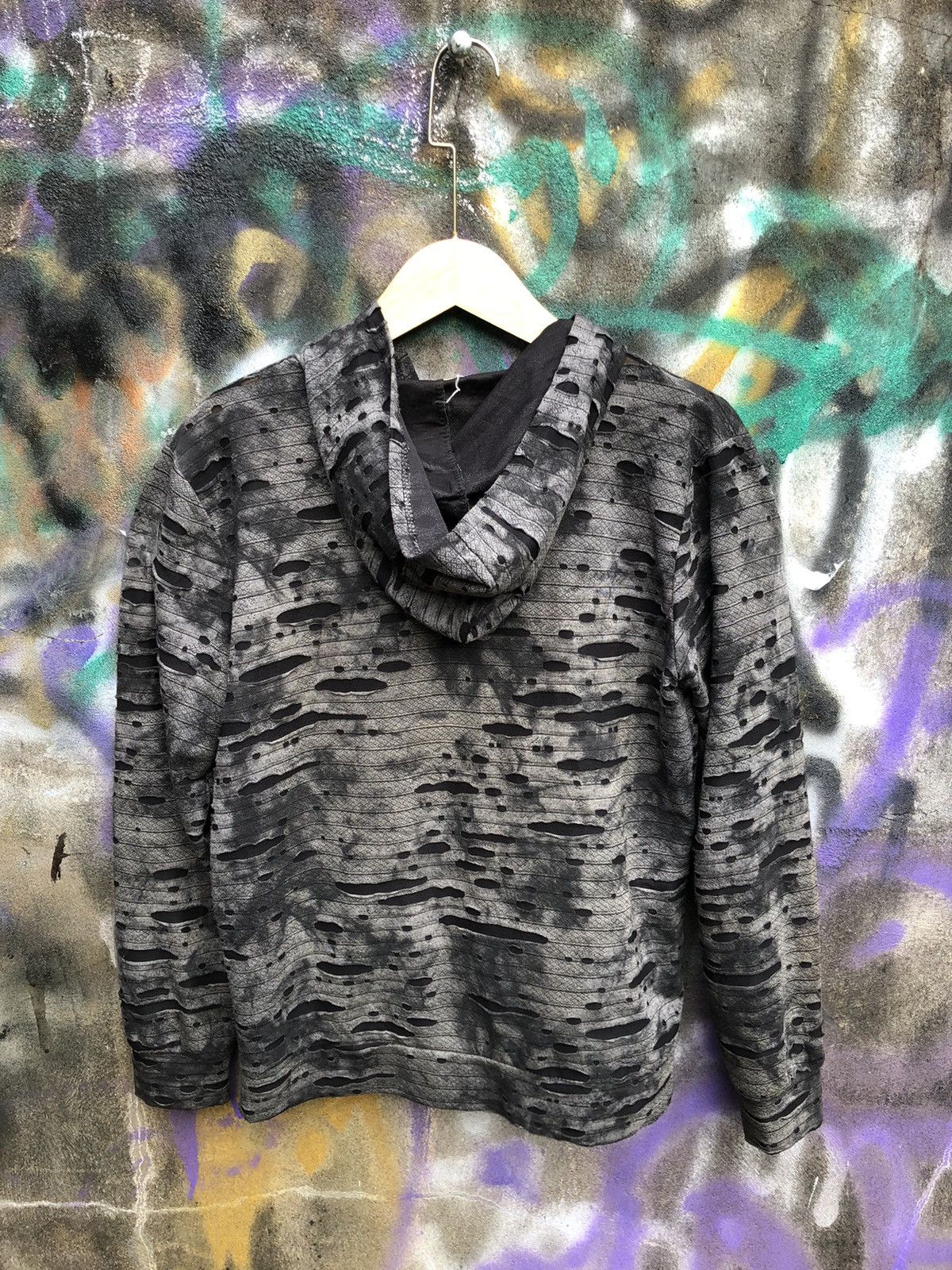 If Six Was Nine × Japanese Brand × Le Grande Bleu (L.G.B.) 🔥Japanese Distressed Hoodie Zipper Jacket Grunge Punk🔥 Size US L / EU 52-54 / 3 - 4 Thumbnail