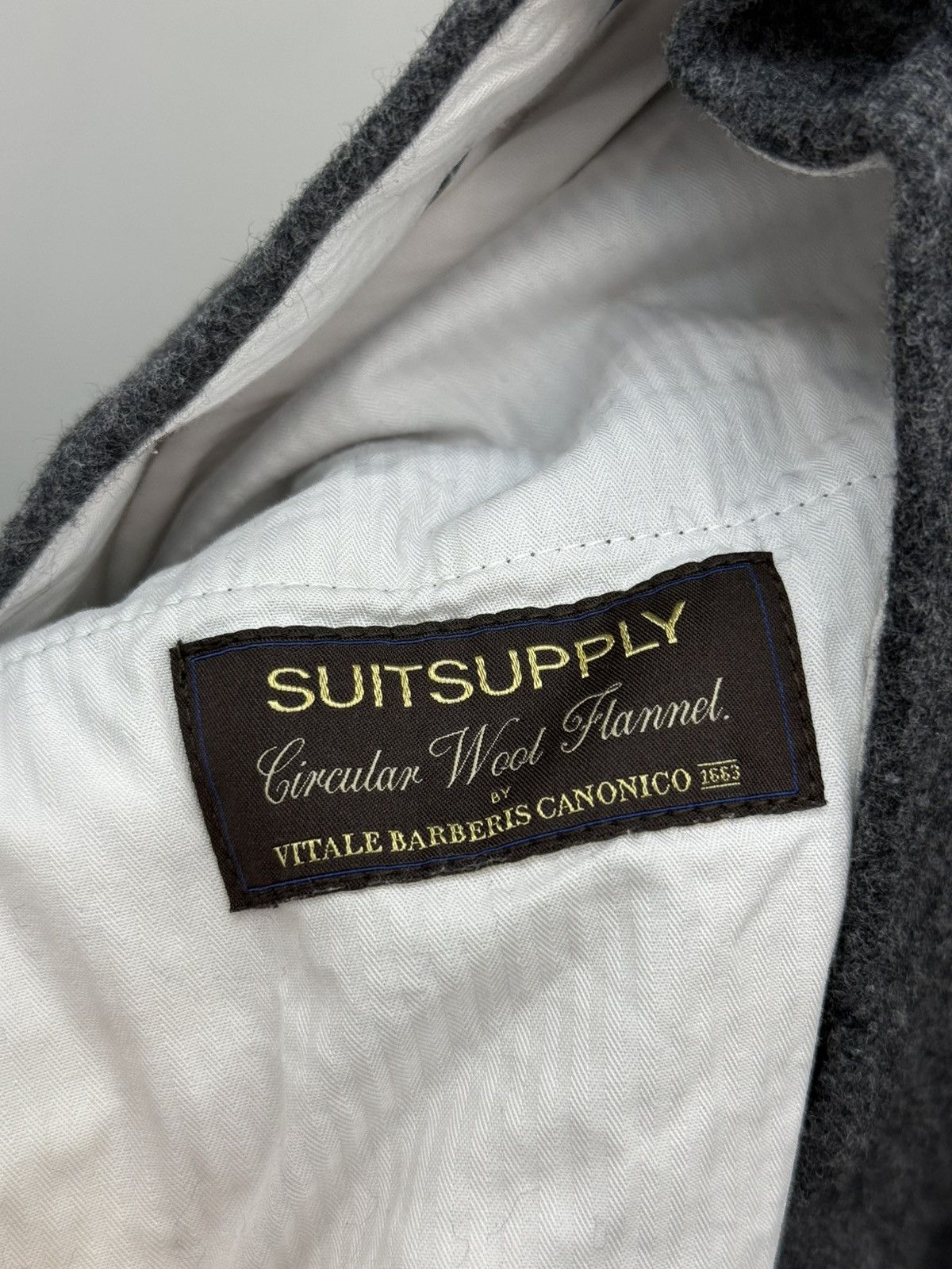 Suitsupply Suitsupply Braddon Wool Pants Size US 34 / EU 50 - 7 Thumbnail