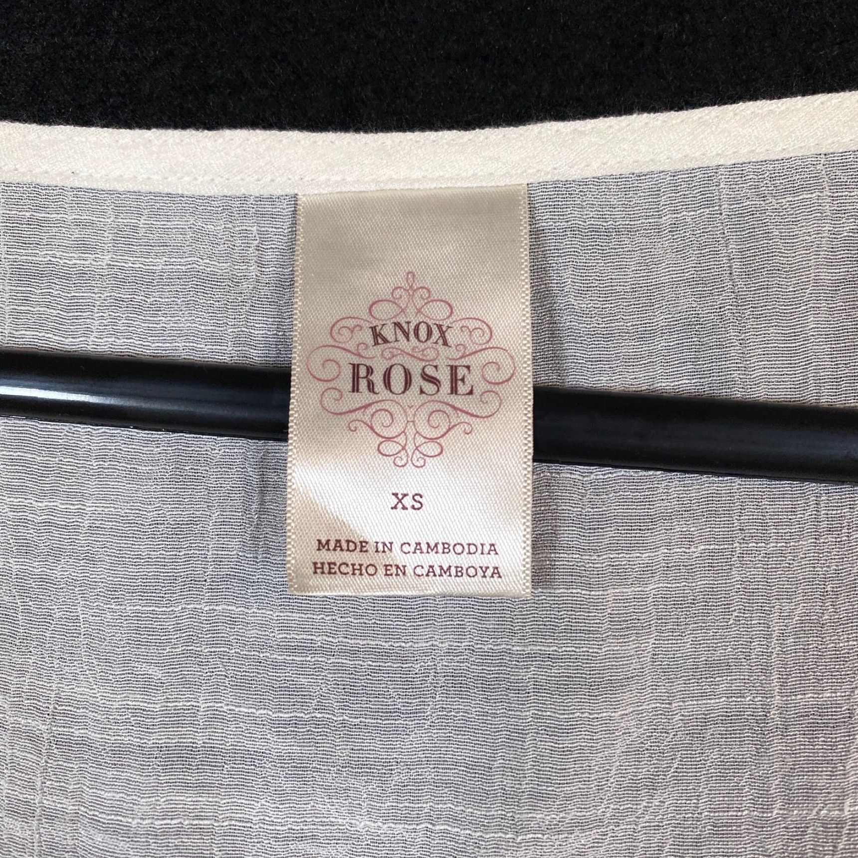 Vintage VINTAGE Knox Rose Womens Sweater Cream Poncho Shawl V-Neck Fringe Boho XS Size XS / US 0-2 / IT 36-38 - 6 Thumbnail
