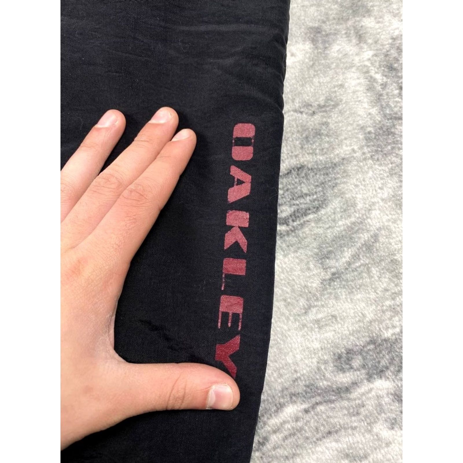 Oakley VINTAGE Oakley Nylon Outdoor Pants Track Pants 90s Men XL Black Size US 36 / EU 52 - 3 Thumbnail