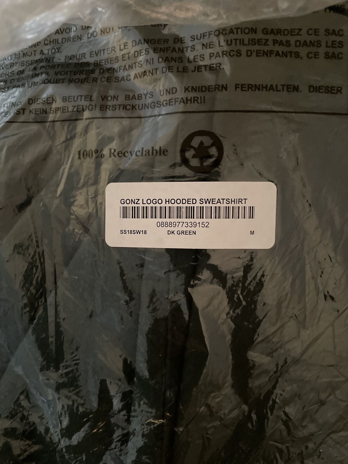 Supreme Supreme Gonz logo hoodie Size US M / EU 48-50 / 2 - 6 Thumbnail