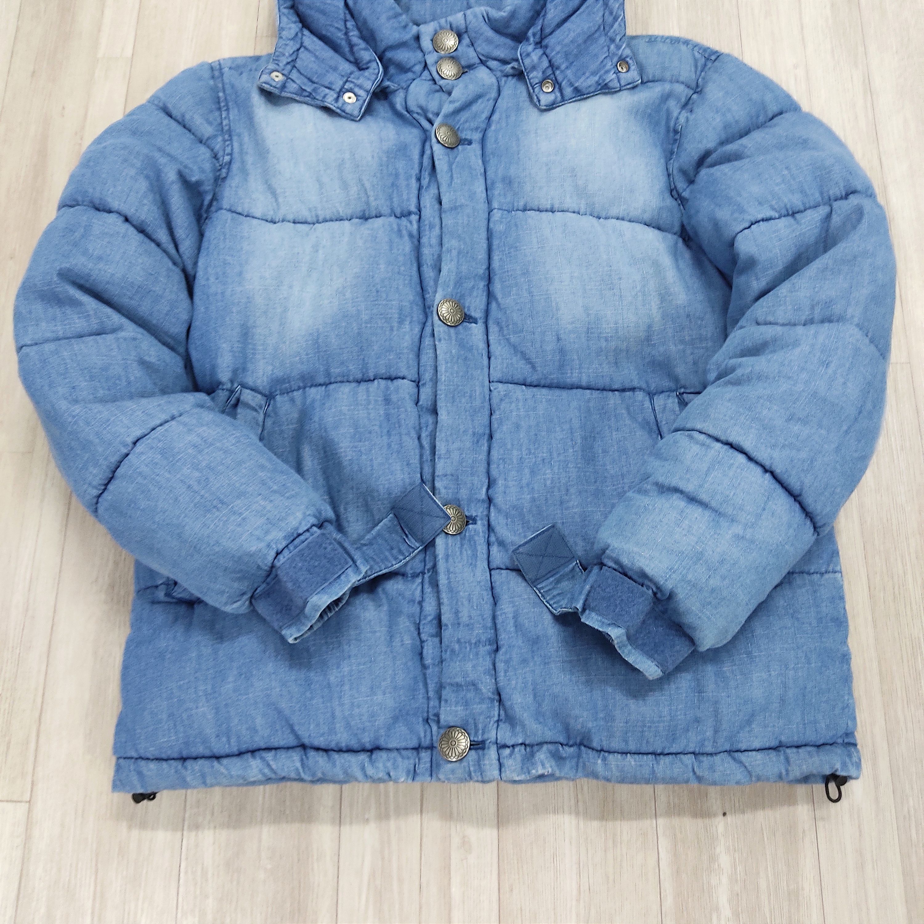 Japan Blue LAZY HAZY PLANET Blue Denim Filled Puffer Jacket Size US M / EU 48-50 / 2 - 6 Thumbnail