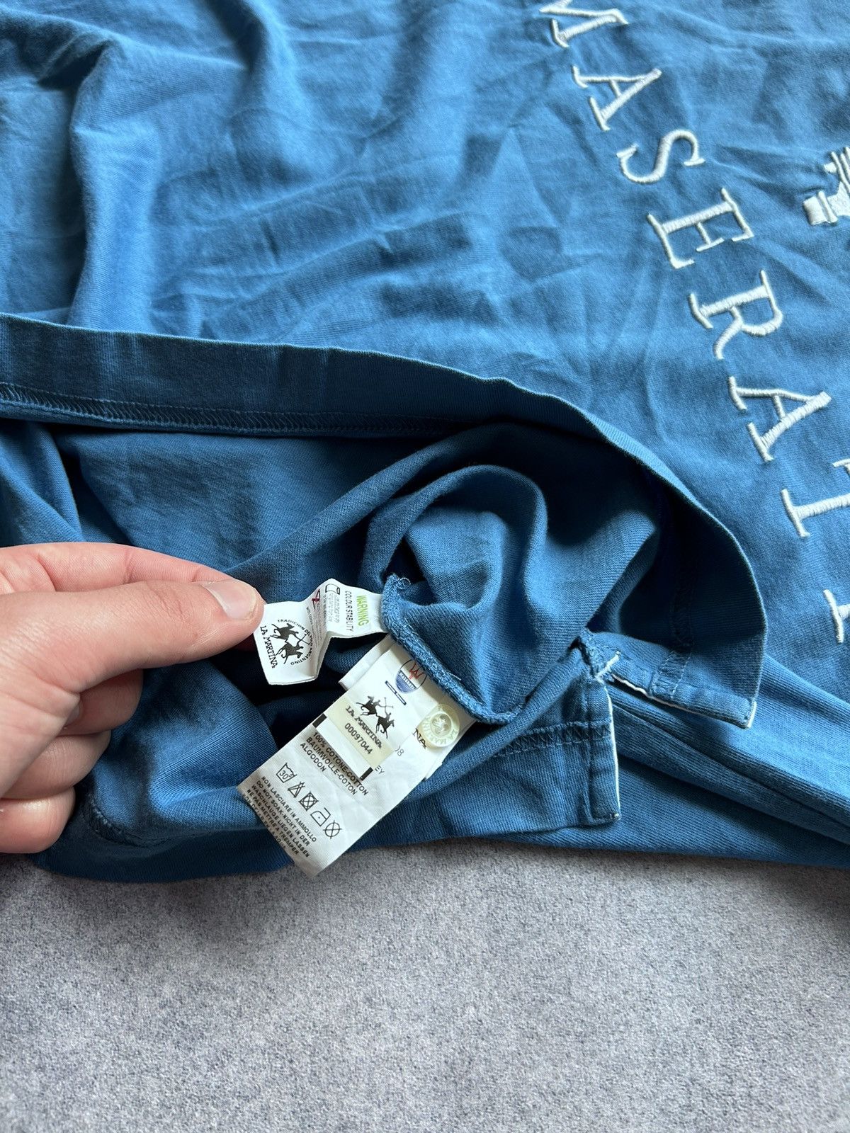 La Martina × Maserati × Rugby Ralph Lauren La Martini X Maserati Official Polo Club jersey 2 luxury Size US XL / EU 56 / 4 - 4 Thumbnail