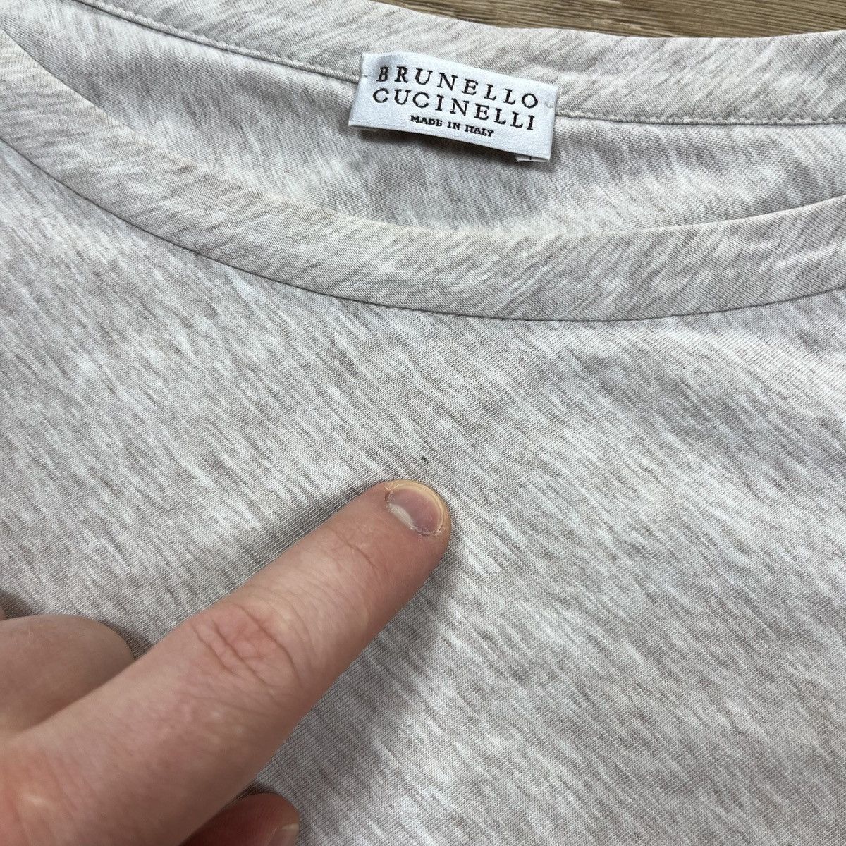 Brunello Cucinelli Brunello Cucinelli Women’s T- Shirt Pocket Short Sleeve Size S / US 4 / IT 40 - 5 Thumbnail